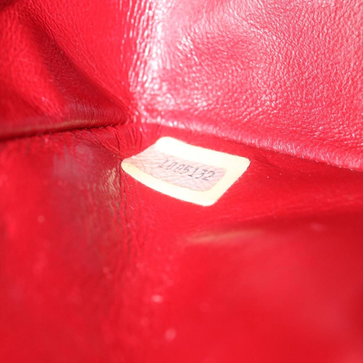Chanel CHANEL Mini Matelasse Chain Flap Hand Bag Lamb Skin Red Size ONE SIZE - 11 Thumbnail