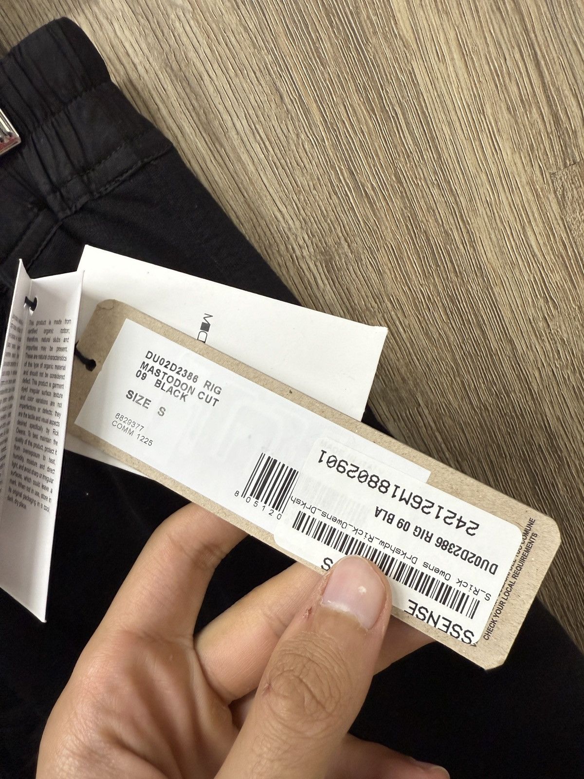 Rick Owens Rick Owen Dark Shadow Cargos Size US 30 / EU 46 - 4 Thumbnail