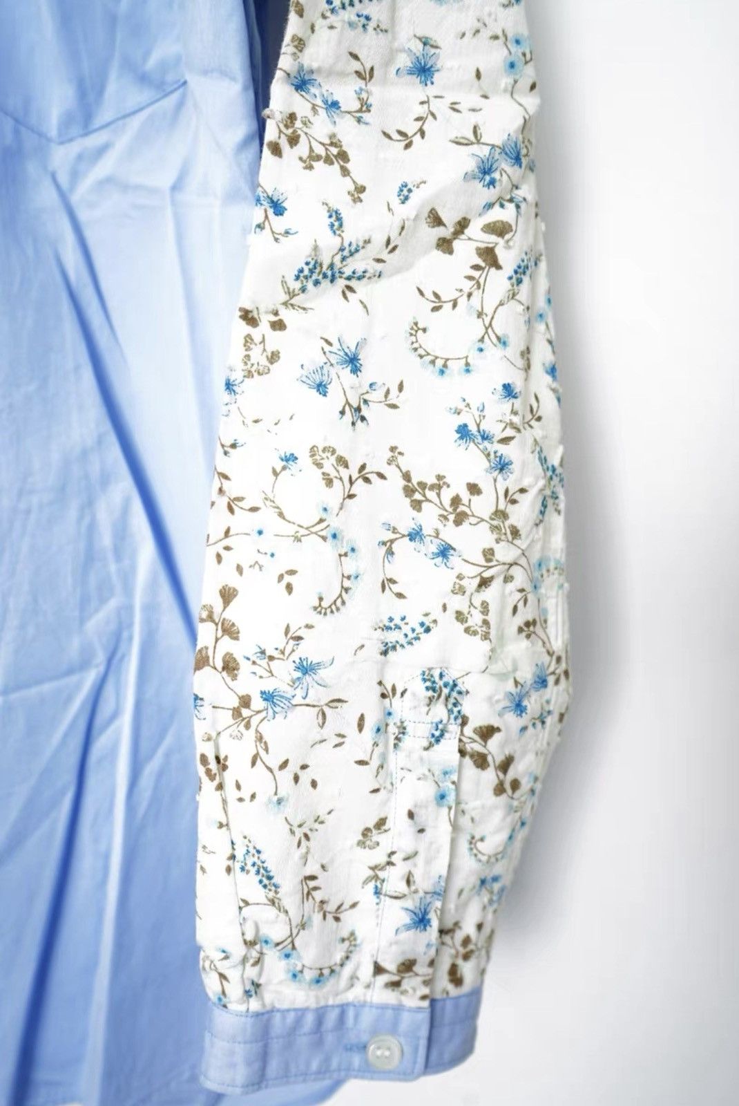 Comme des Garcons Comme des Garçons Embroidered Panel Sleeve Shirt Size US S / EU 44-46 / 1 - 6 Thumbnail
