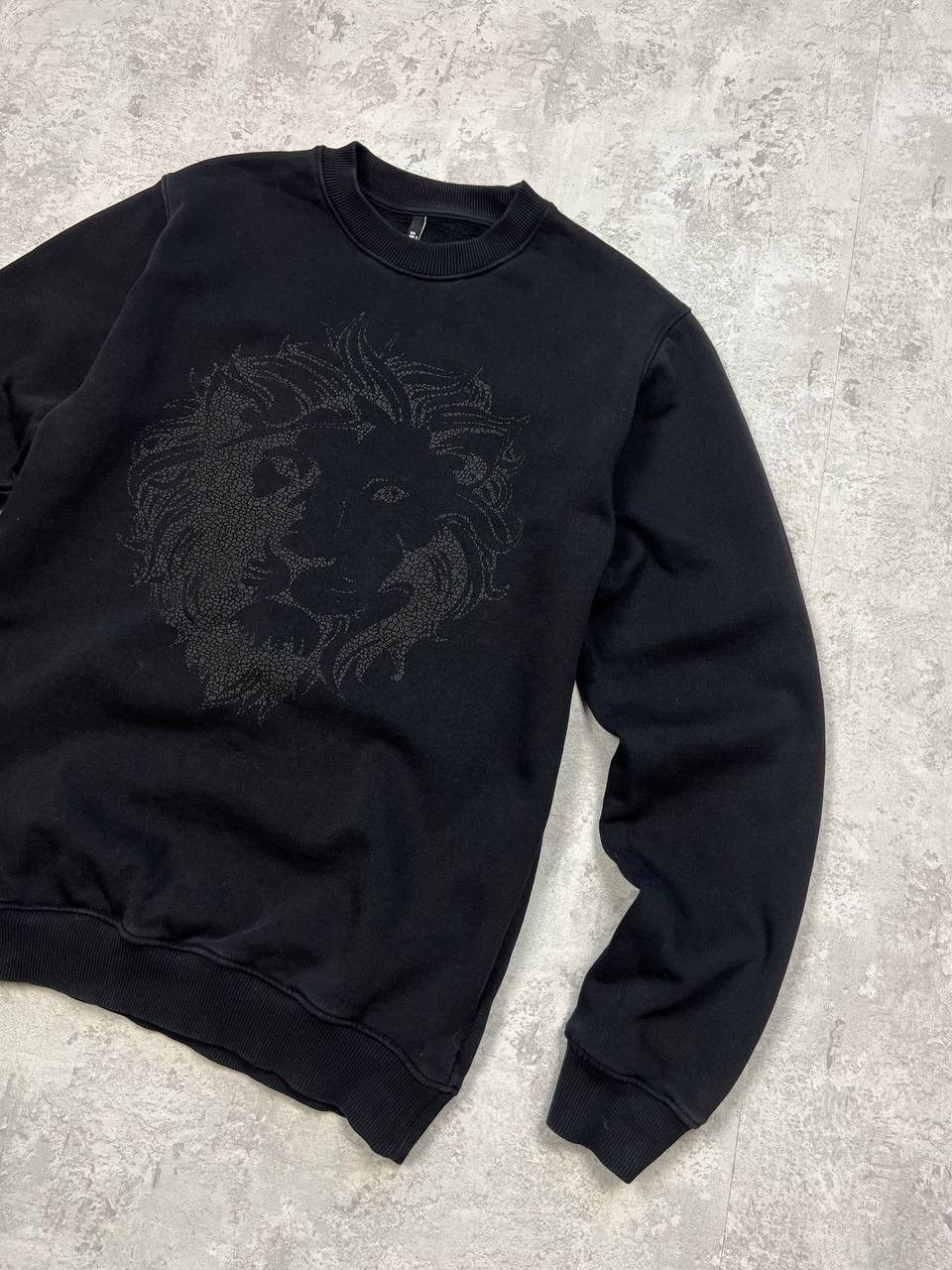Versus Versace Versace Versus Lion Head Black Sweatshirt Big Logo Size US S / EU 44-46 / 1 - 2 Thumbnail