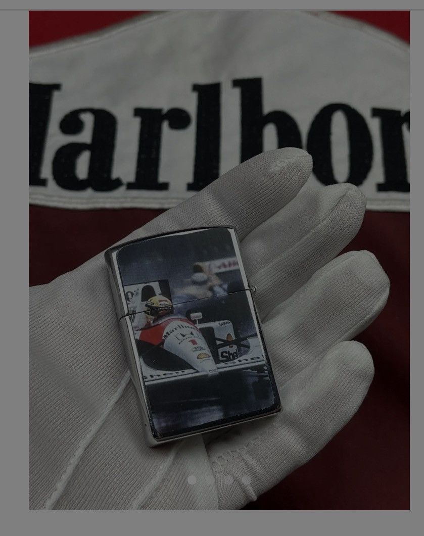 Vintage Silver Marlboro cigar lighters, 2 item Size ONE SIZE - 2 Thumbnail