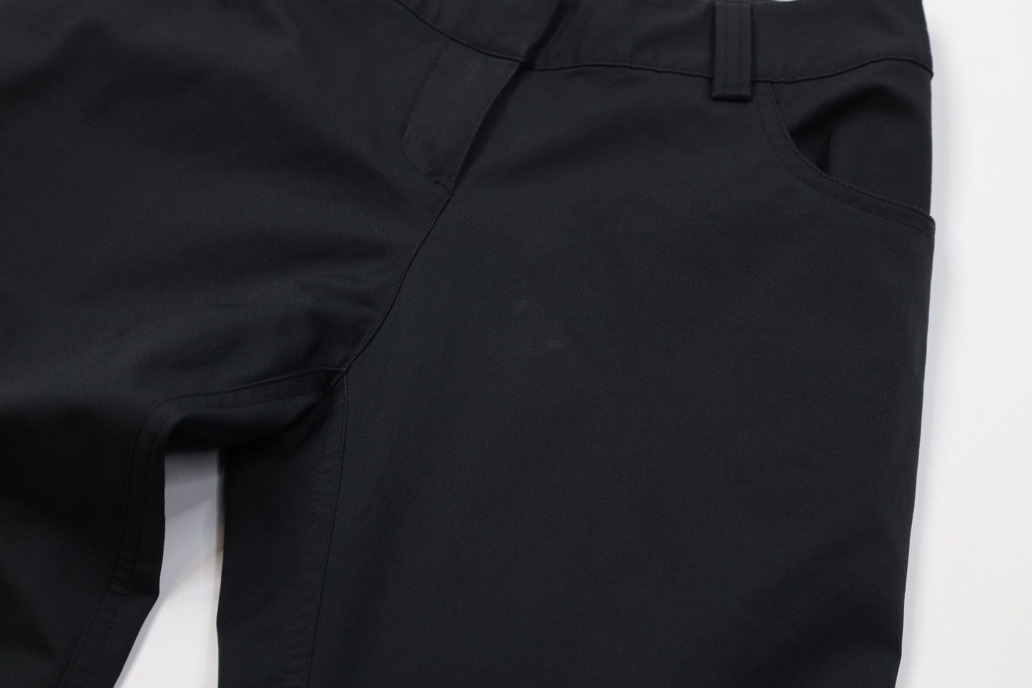 Adidas Vintage Y2K Adidas Golf Flared Wide Leg Chino Pants Black Size 25" / US 0 / IT 36 - 6 Thumbnail