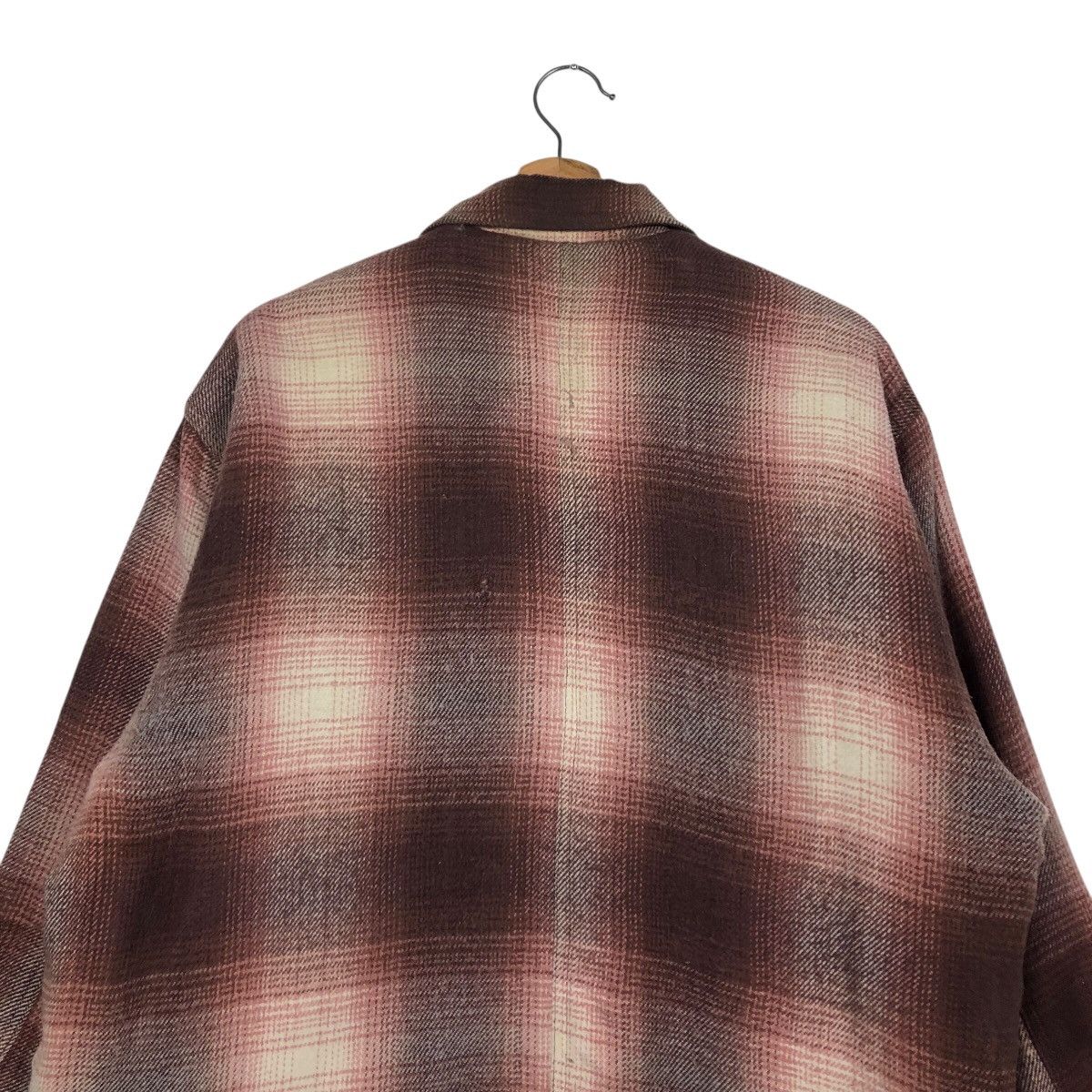 Hysteric Glamour 📌Vintage Shirt Button Jacket Shearling Tartan Design Size US L / EU 52-54 / 3 - 10 Thumbnail