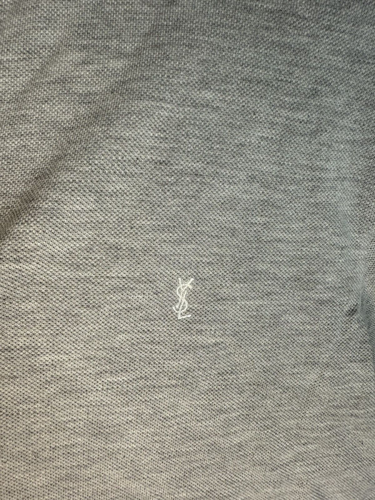 Yves Saint Laurent Grey YSL Polo Shirt Summer YSL T-shirt YSL Shirt Size US S / EU 44-46 / 1 - 3 Thumbnail