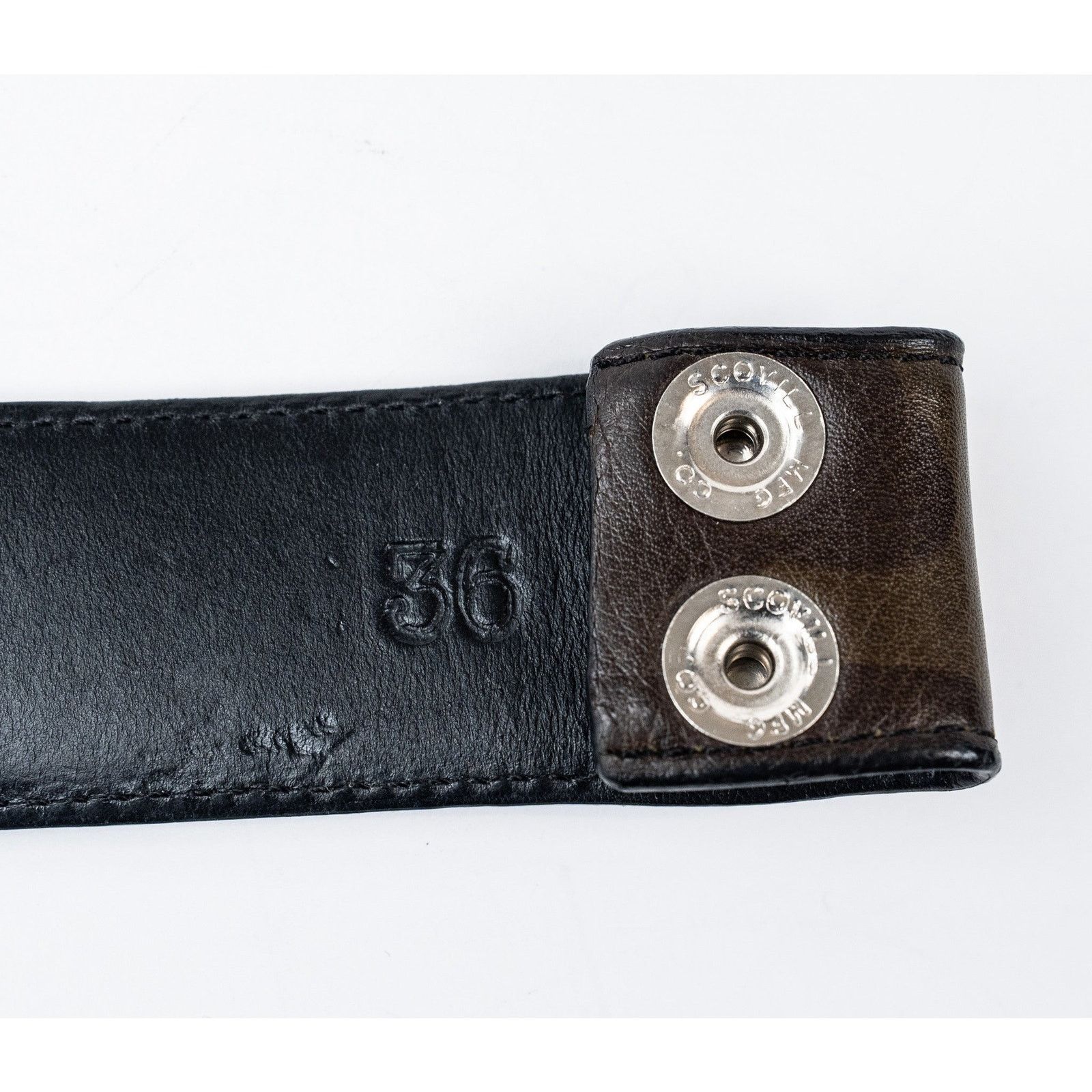 Chrome Hearts Camouflage Leather Belt Strap Size 36 - 5 Thumbnail