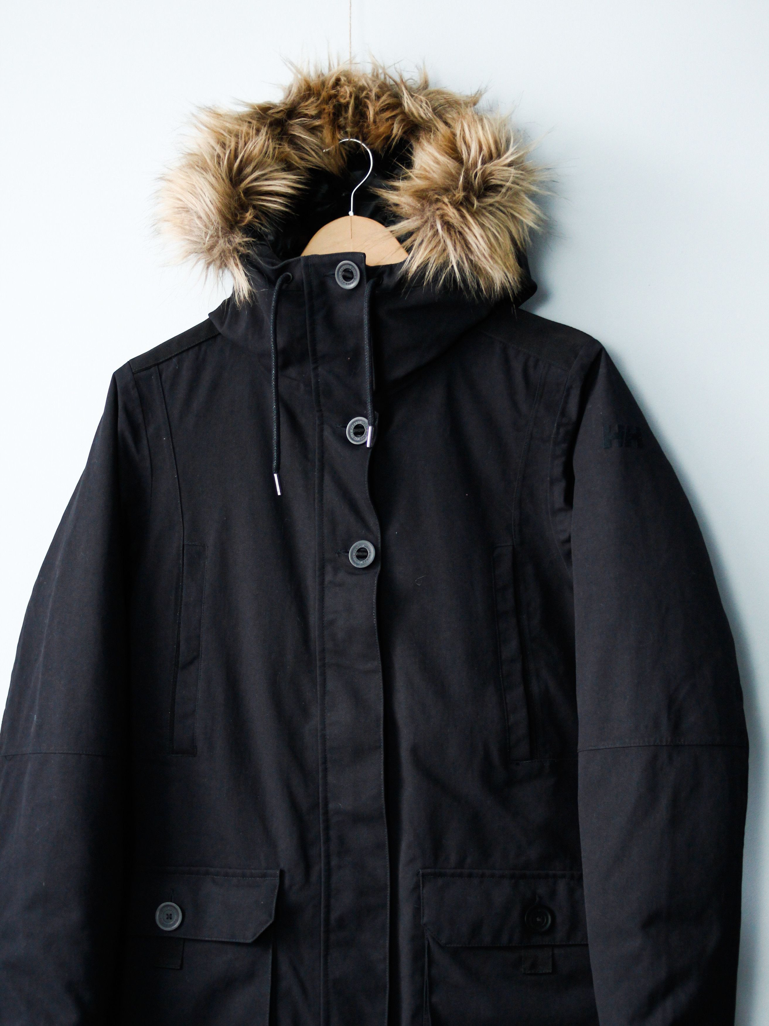 Helly Hansen Helly Hansen Womens Longyear Down Parka in L black Size L / US 10 / IT 46 - 7 Thumbnail