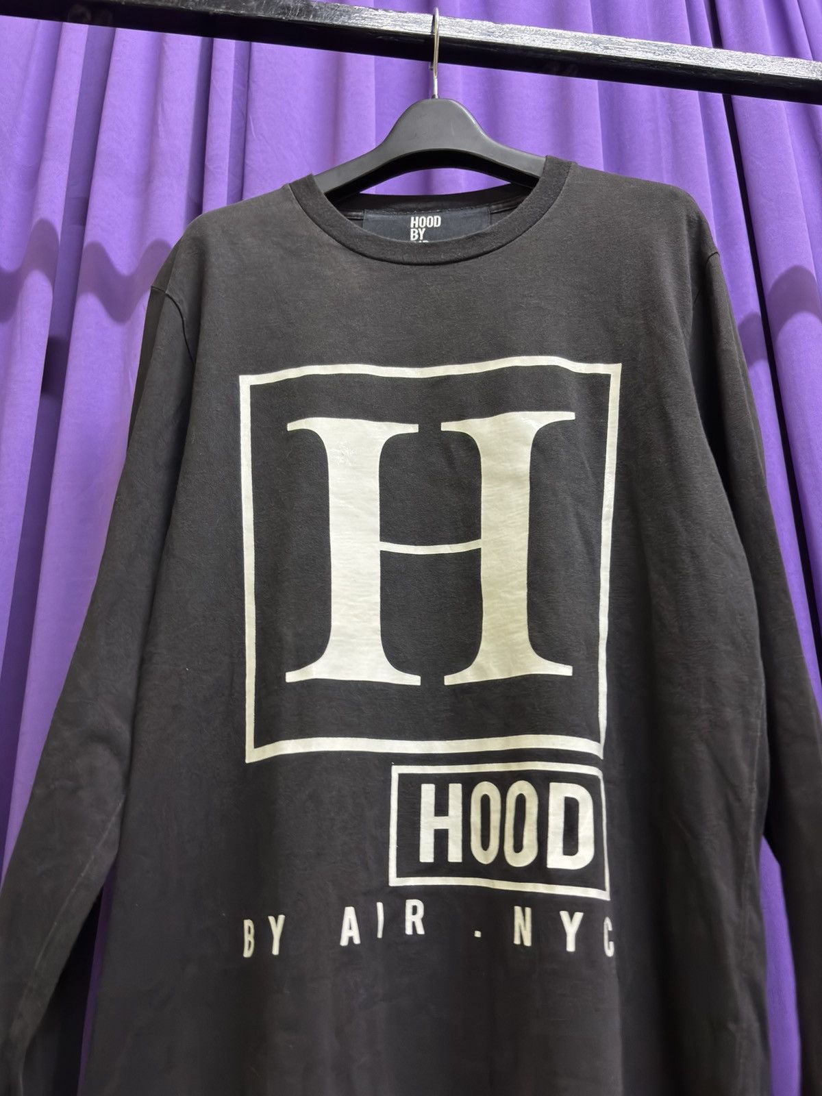 Hood By Air HOOD BY AIR HBA playboi carti nyc hood rare long sleeve Size US M / EU 48-50 / 2 - 8 Thumbnail
