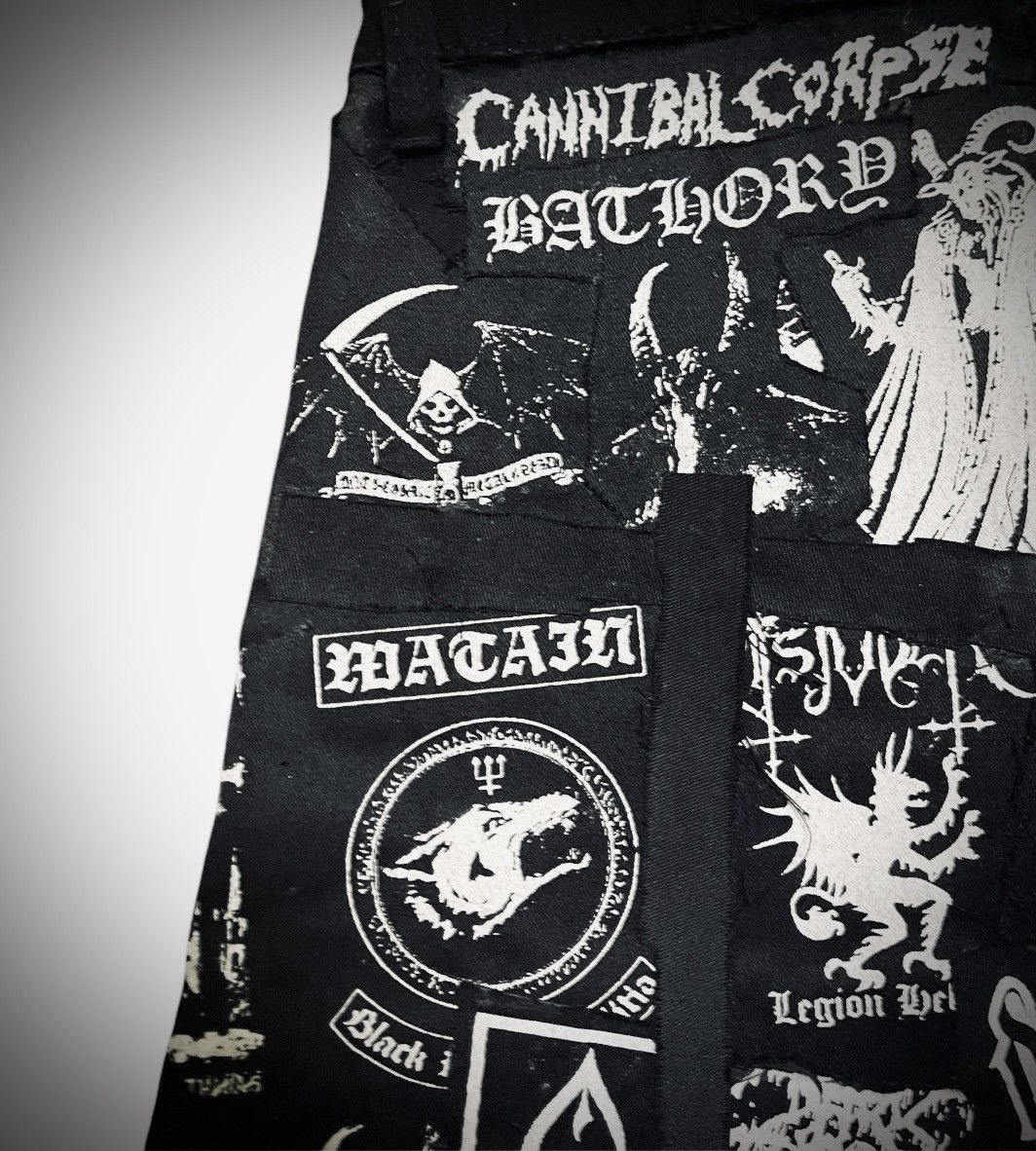 Band Tees × Other Heavy Metal Custom Shorts Pants Size US 31 - 19 Thumbnail