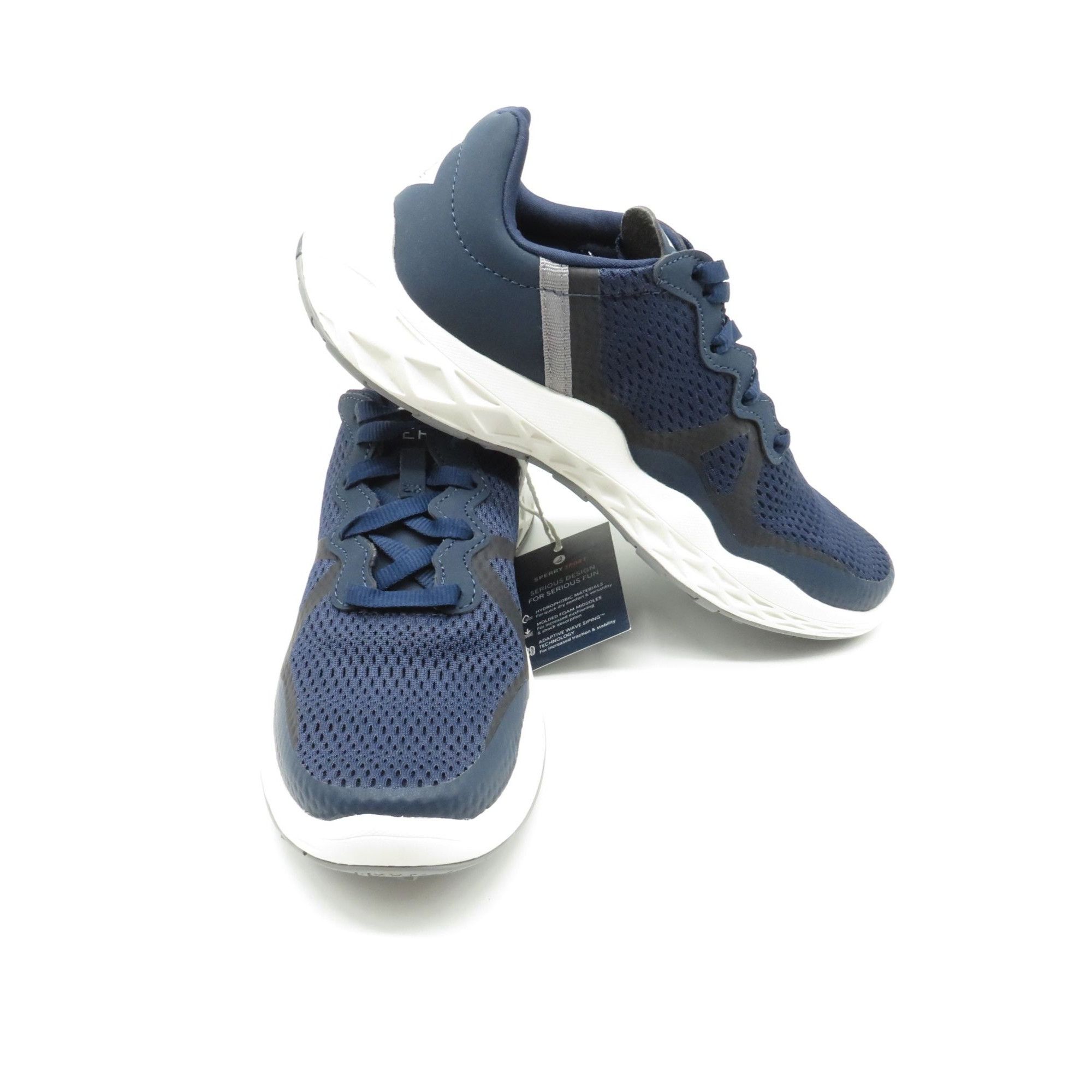 Sperry Sperry Sport Women's Lace-Up Sneakers Navy Mesh Size 7.5 NEW Size US 7.5 / IT 37.5 - 3 Thumbnail