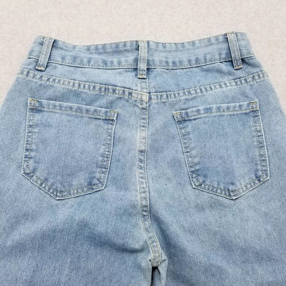 Other Distressed Womens Jeans 26 Blue Denim Mid Rise Straight Size 26" / US 2 / IT 38 - 7 Thumbnail