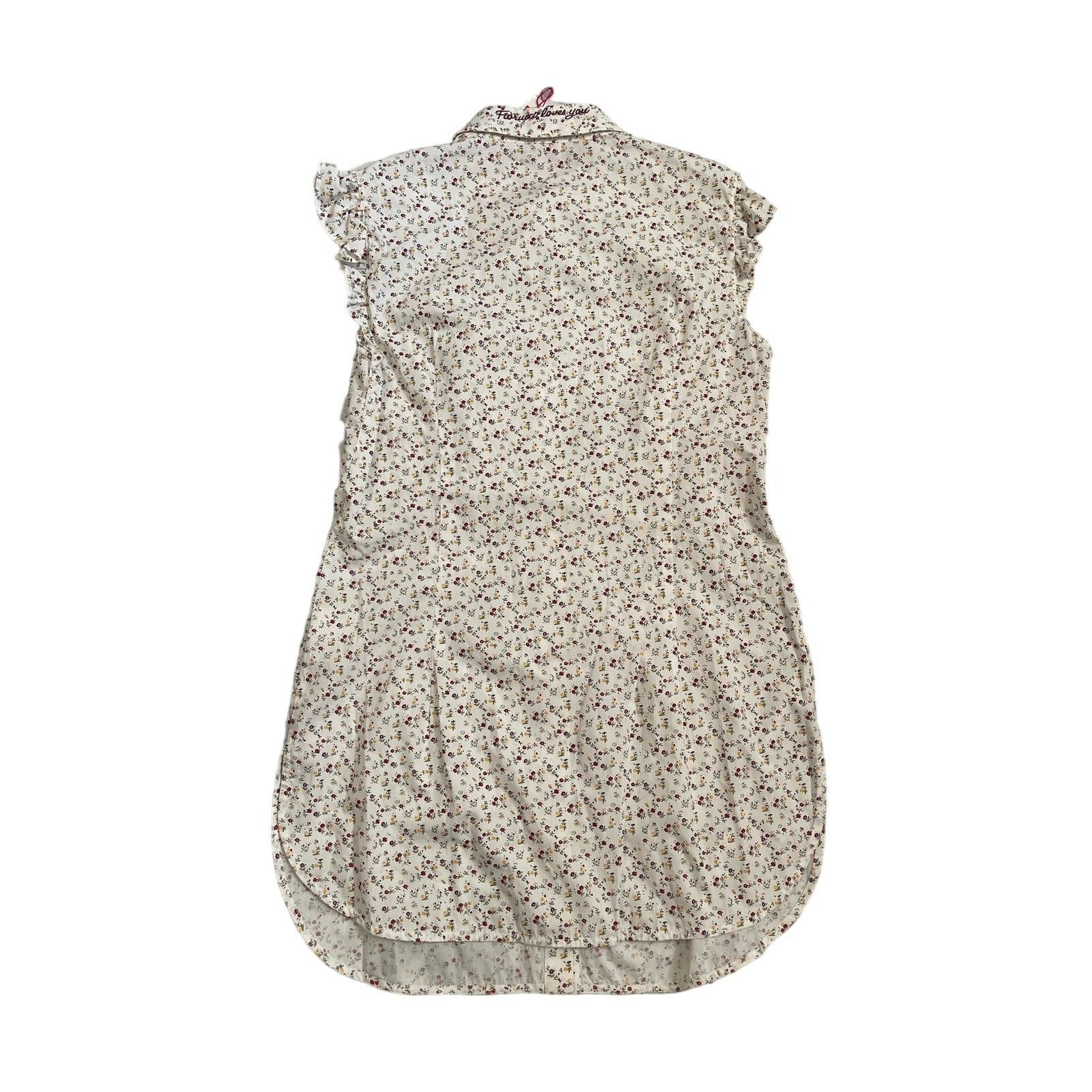 Fiorucci Fiorucci Cotton Poplin Floral Shirt Dress, NWT, Size: 46 Size L / US 10 / IT 46 - 2 Thumbnail