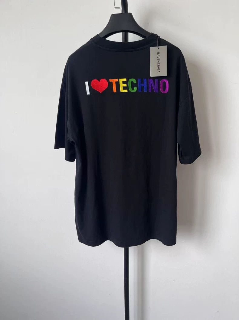Balenciaga Balenciaga Tech Short Sleeve Tee Size US XS / EU 42 / 0 - 1 Thumbnail