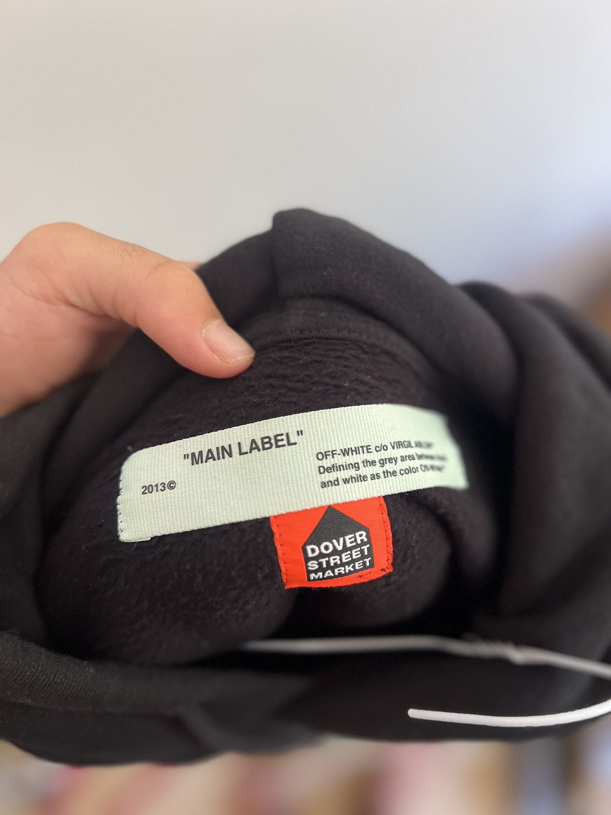 Dover Street Market × Off-White Off white X DSM “Watch Your Back” Hoodie Size US M / EU 48-50 / 2 - 7 Thumbnail