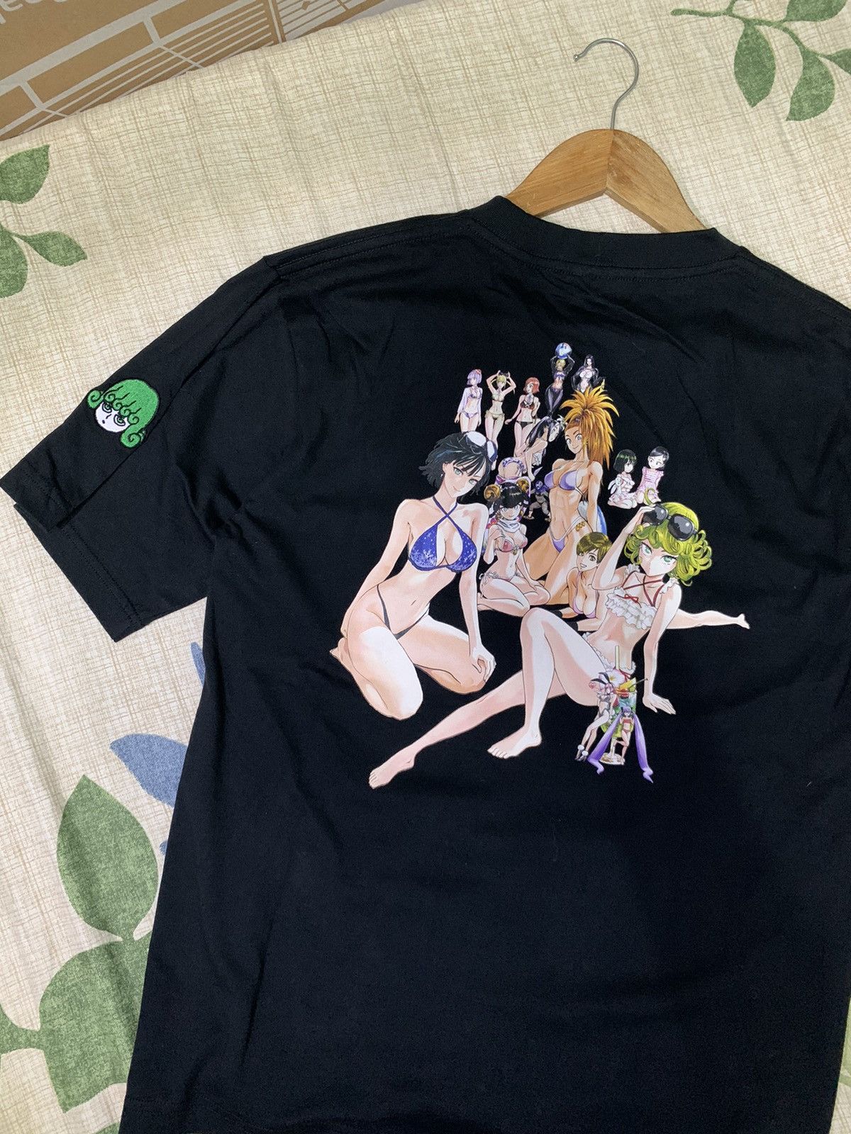 image of Anima Limited One Punch Man Anime T-Shirt in Black, Men's (Size Medium)