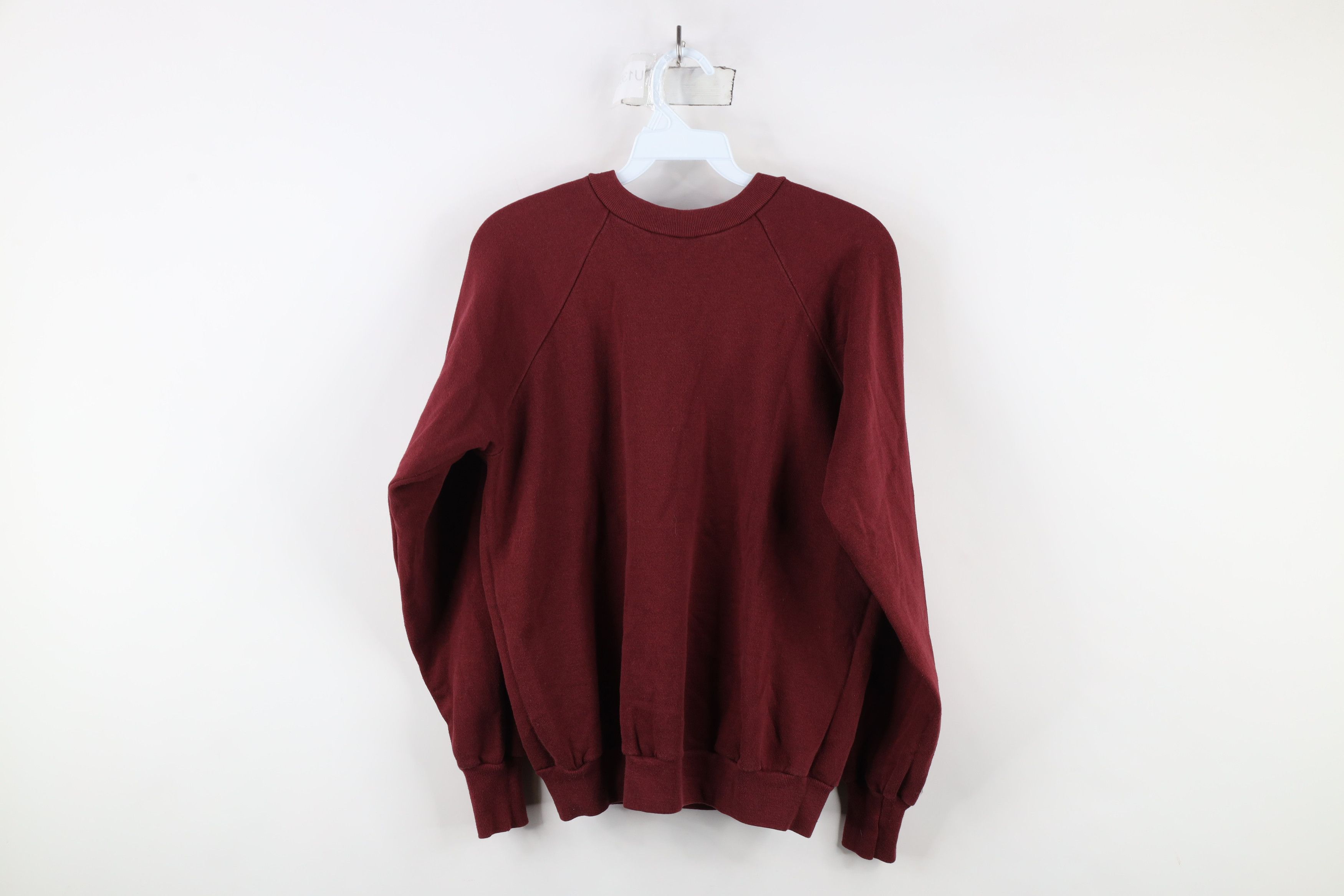 Vintage Vintage 60s 70s Healthknit Crewneck Sweatshirt Burgundy USA Size US L / EU 52-54 / 3 - 6 Thumbnail