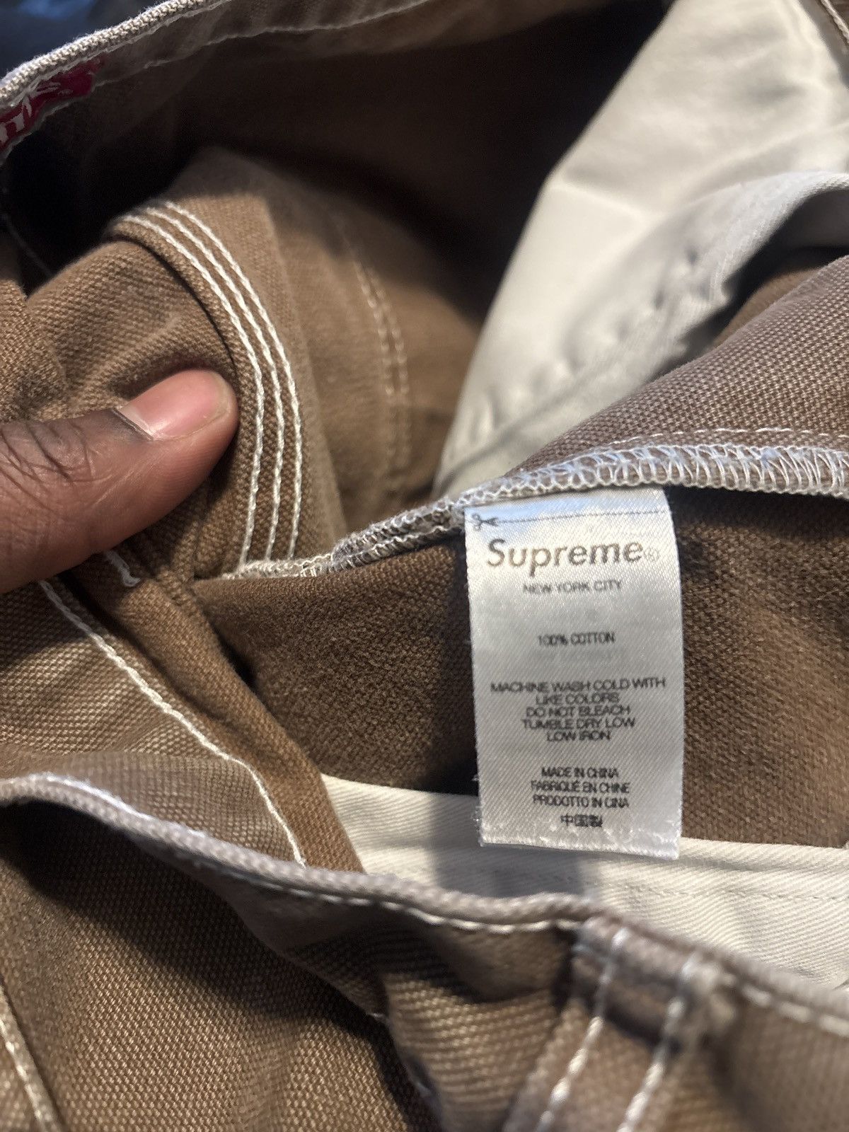 Supreme Supreme Carpenter Pants '30 Size US 30 / EU 46 - 10 Thumbnail