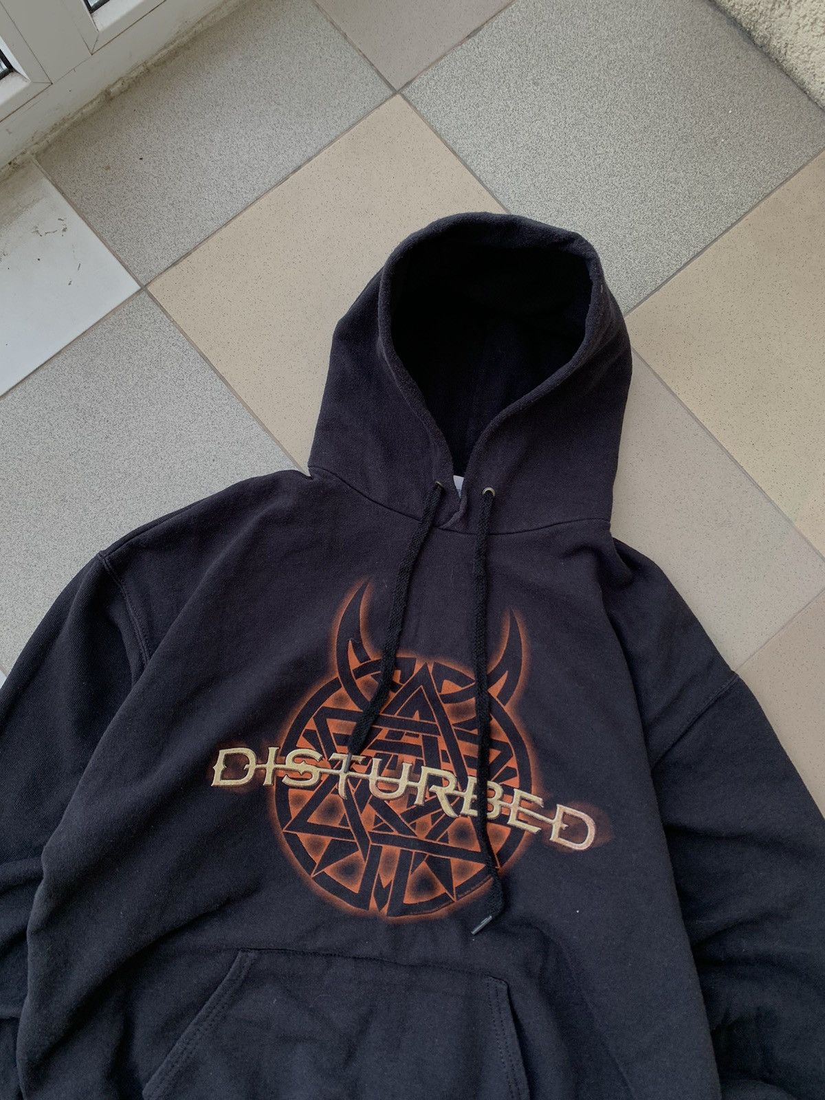 Band Tees Vintage Y2K Disturbed Bravado Band Black Japan Hoodie Size US L / EU 52-54 / 3 - 3 Thumbnail
