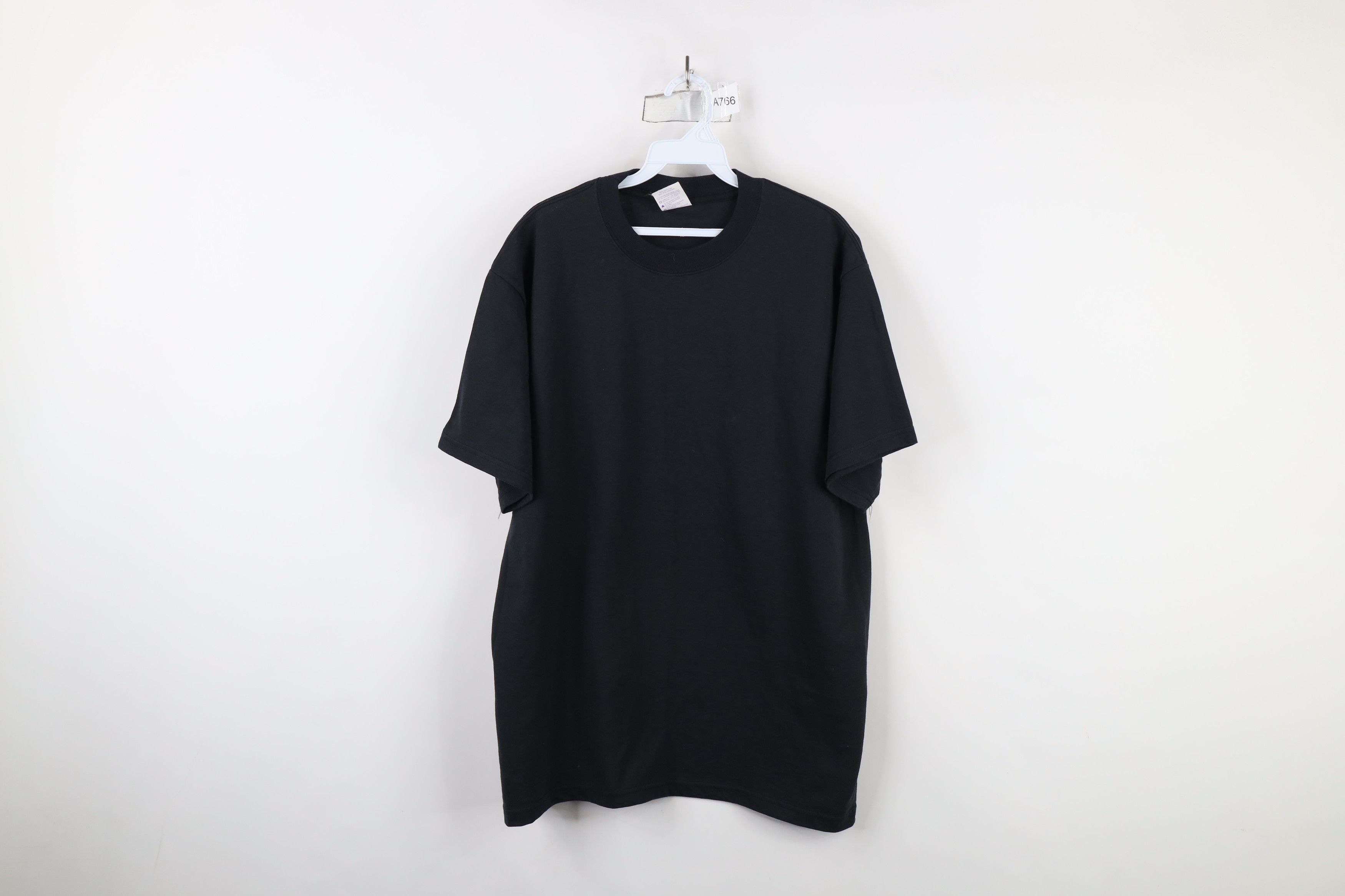 Vintage Deadstock Vintage 90s Streetwear Short Sleeve T-Shirt Black Size US L / EU 52-54 / 3 - 1 Thumbnail
