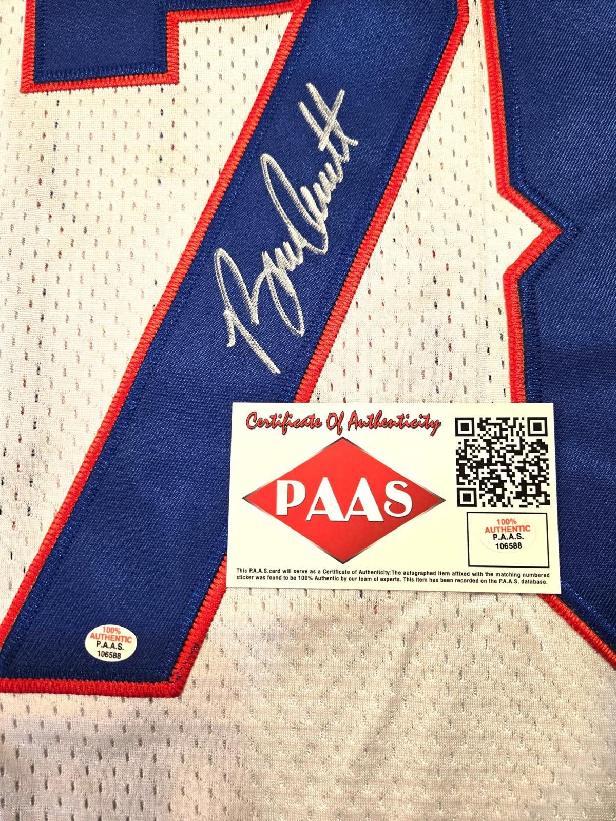 Other Bruce Smith Buffalo Bills Signed football jersey COA (XL) Size ONE SIZE - 4 Thumbnail