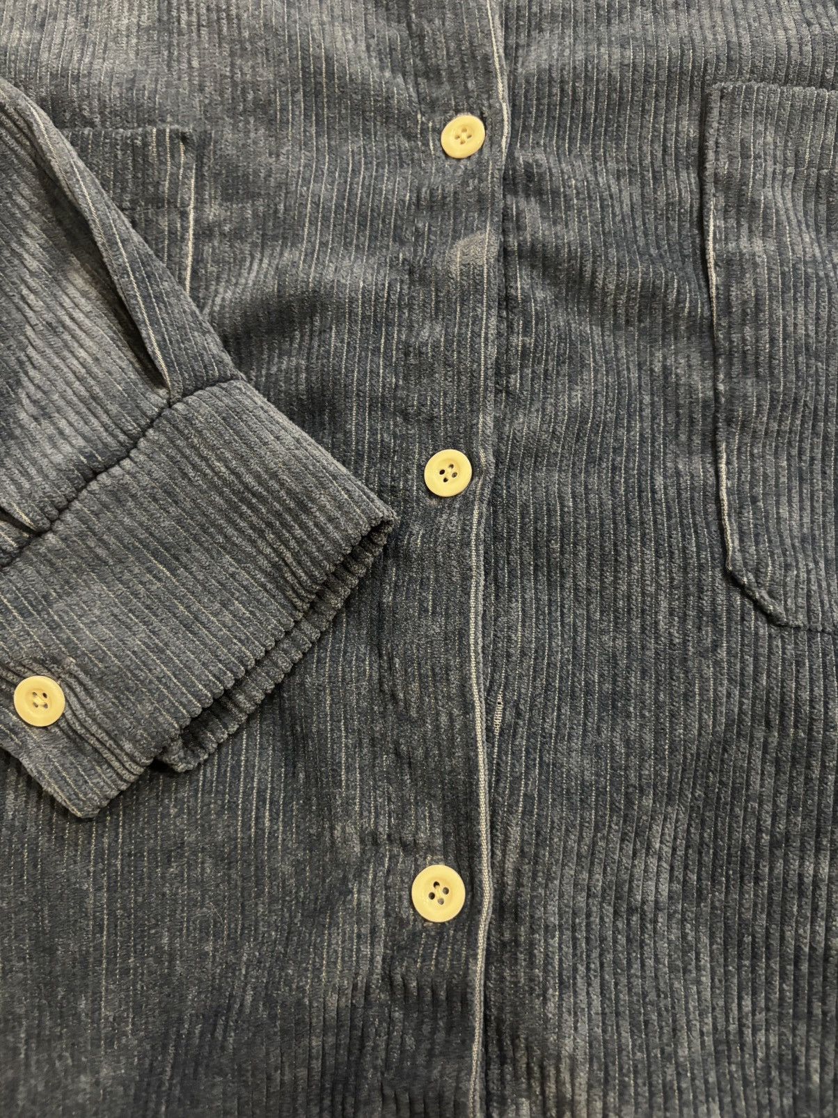 Other Blue loose corduroy Shirt.wt5210 Size M / US 6-8 / IT 42-44 - 4 Thumbnail