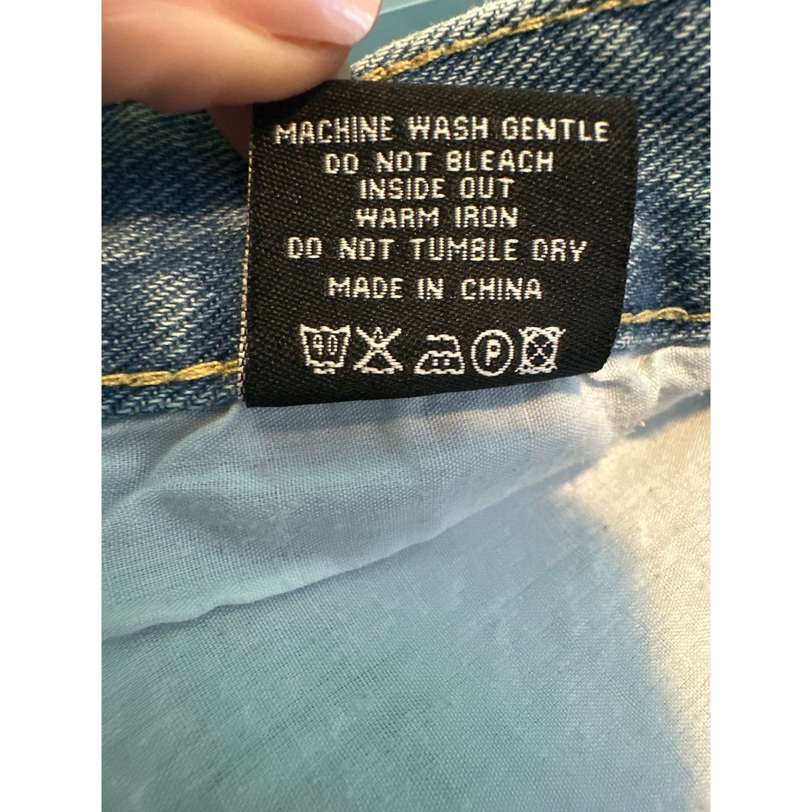 PrettyLittleThing PrettyLittleThing Blue cut off jean shorts size 2 Size 26" / US 2 / IT 38 - 5 Thumbnail