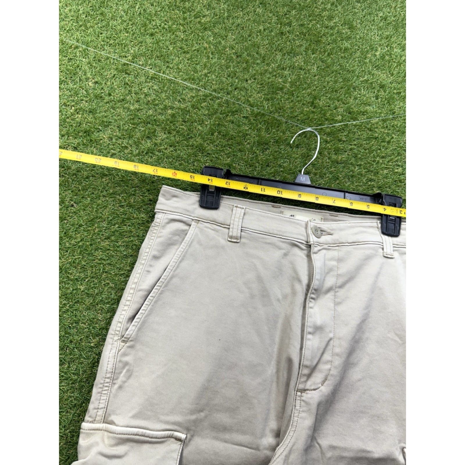 Madewell Madewell Cargo Pants Mens 32x32 Khaki Twill Cargo Casual Skater Preppy Beige y2k Size US 32 / EU 48 - 6 Thumbnail