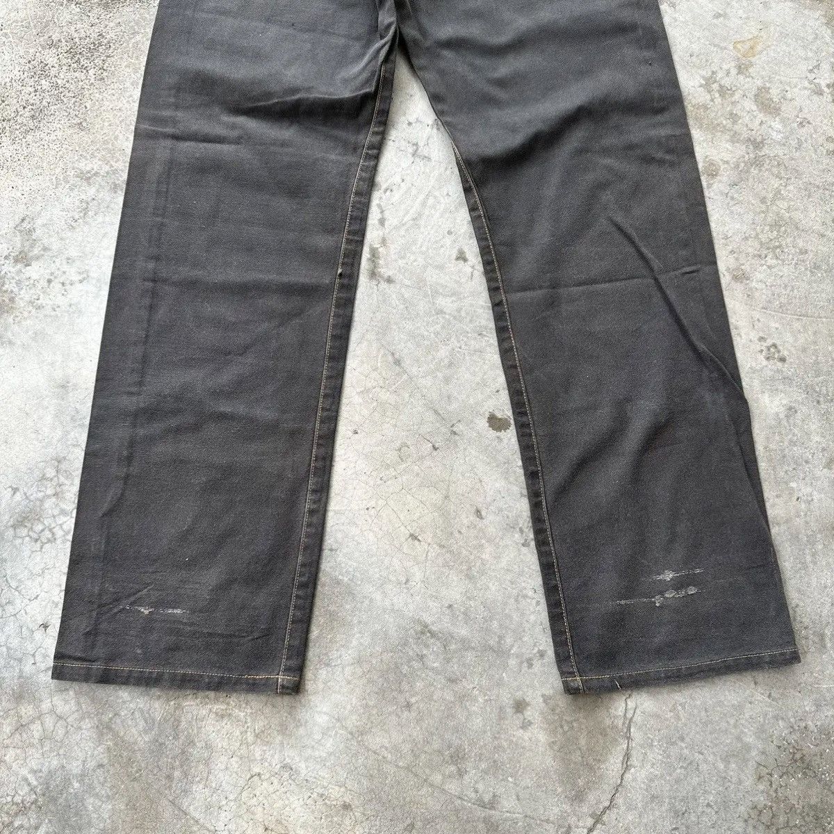 Ben Davis SICKSS💥💥80’s Vintage BEN DAVIS Suspenders Cinch Back Denim Size US 27 - 14 Thumbnail