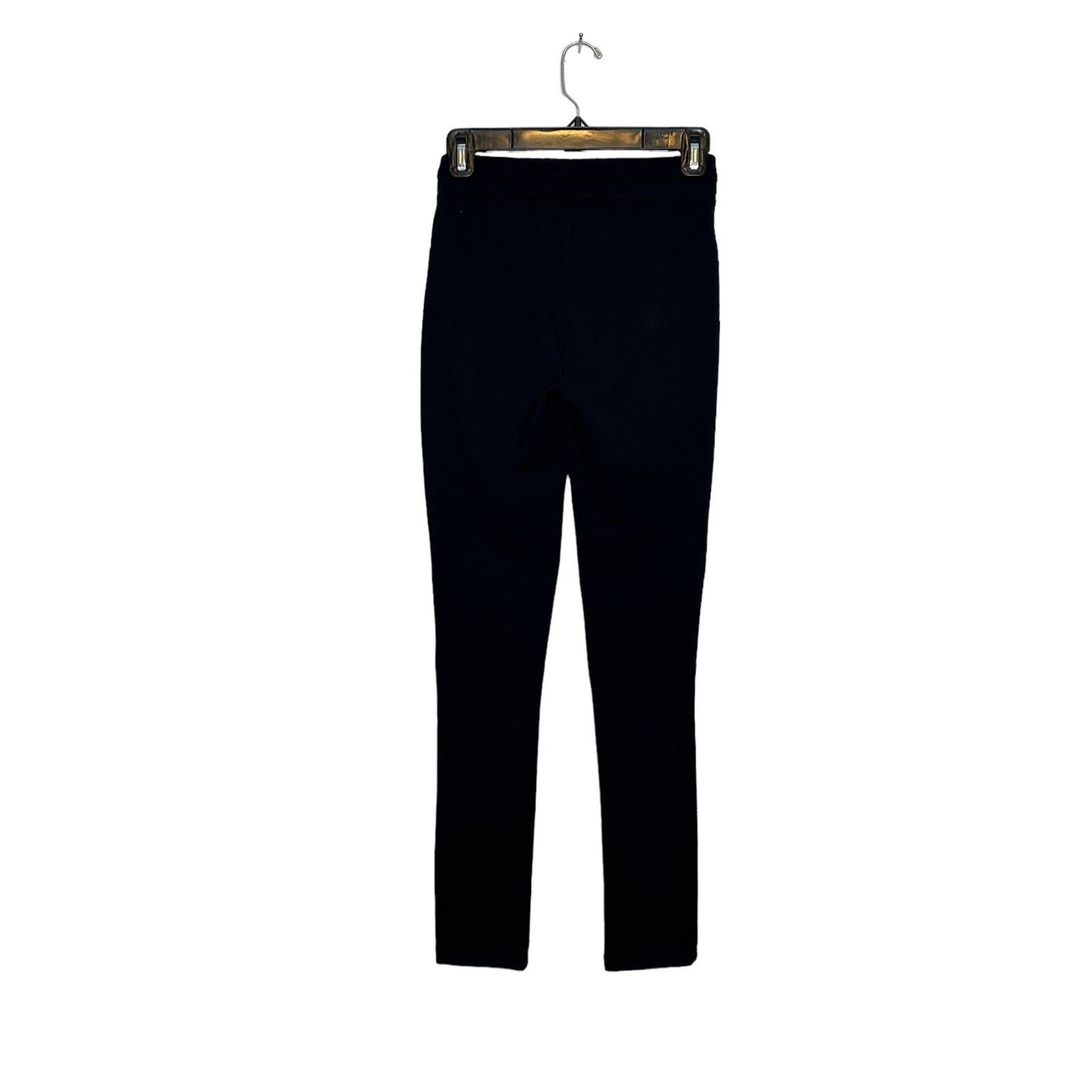 Zara Zara black moto pull on skinny pants size Small Size 28" / US 6 / IT 42 - 9 Thumbnail