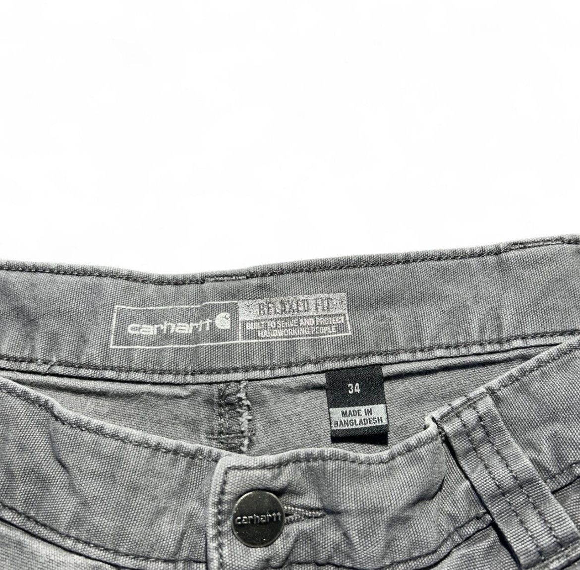 Carhartt Carhartt workwear baggy vintage distressed skater shorts Size US 34 / EU 50 - 4 Thumbnail