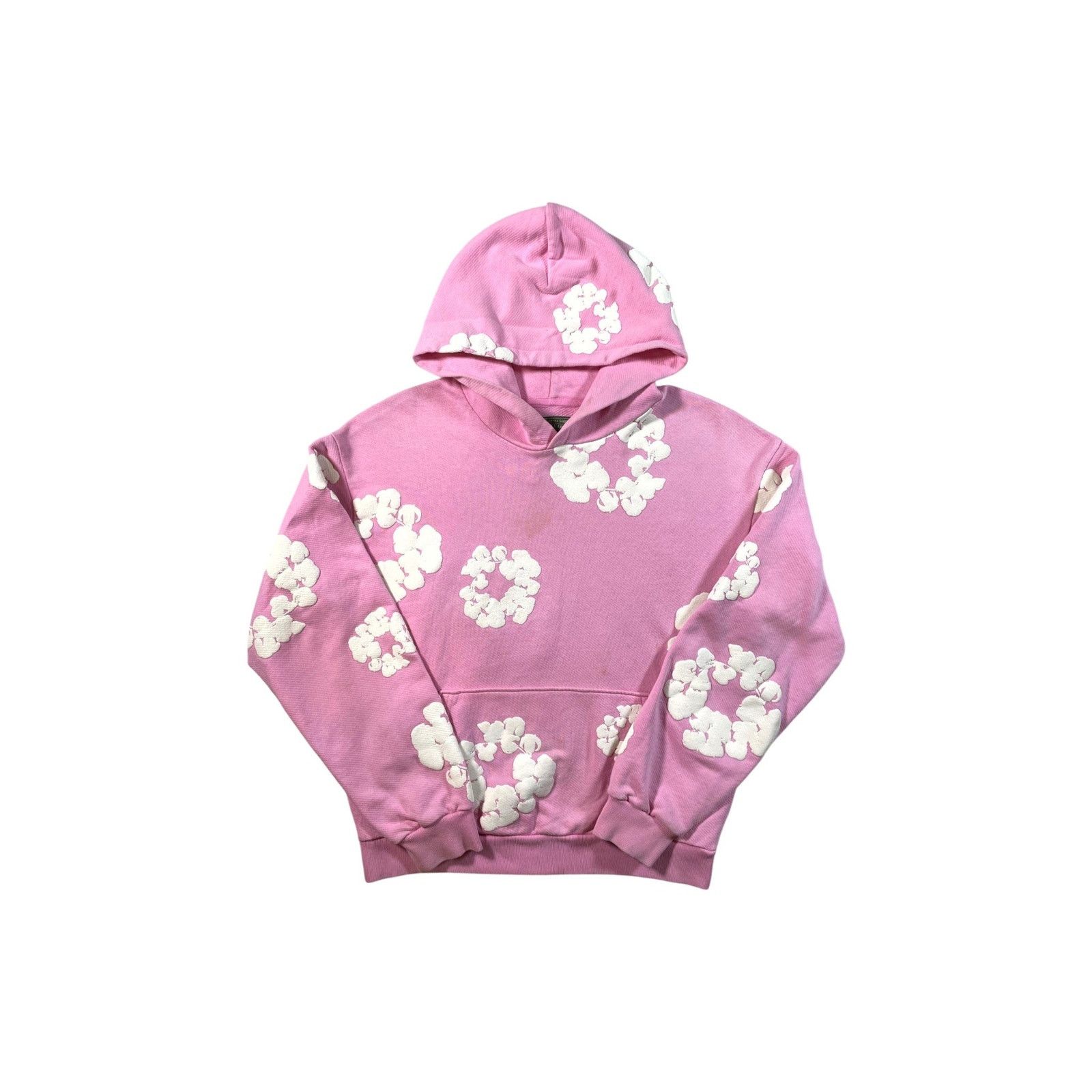 DENIM TEARS Denim Tears Pink Wreath Hoodie Size US L / EU 52-54 / 3 - 1 Thumbnail