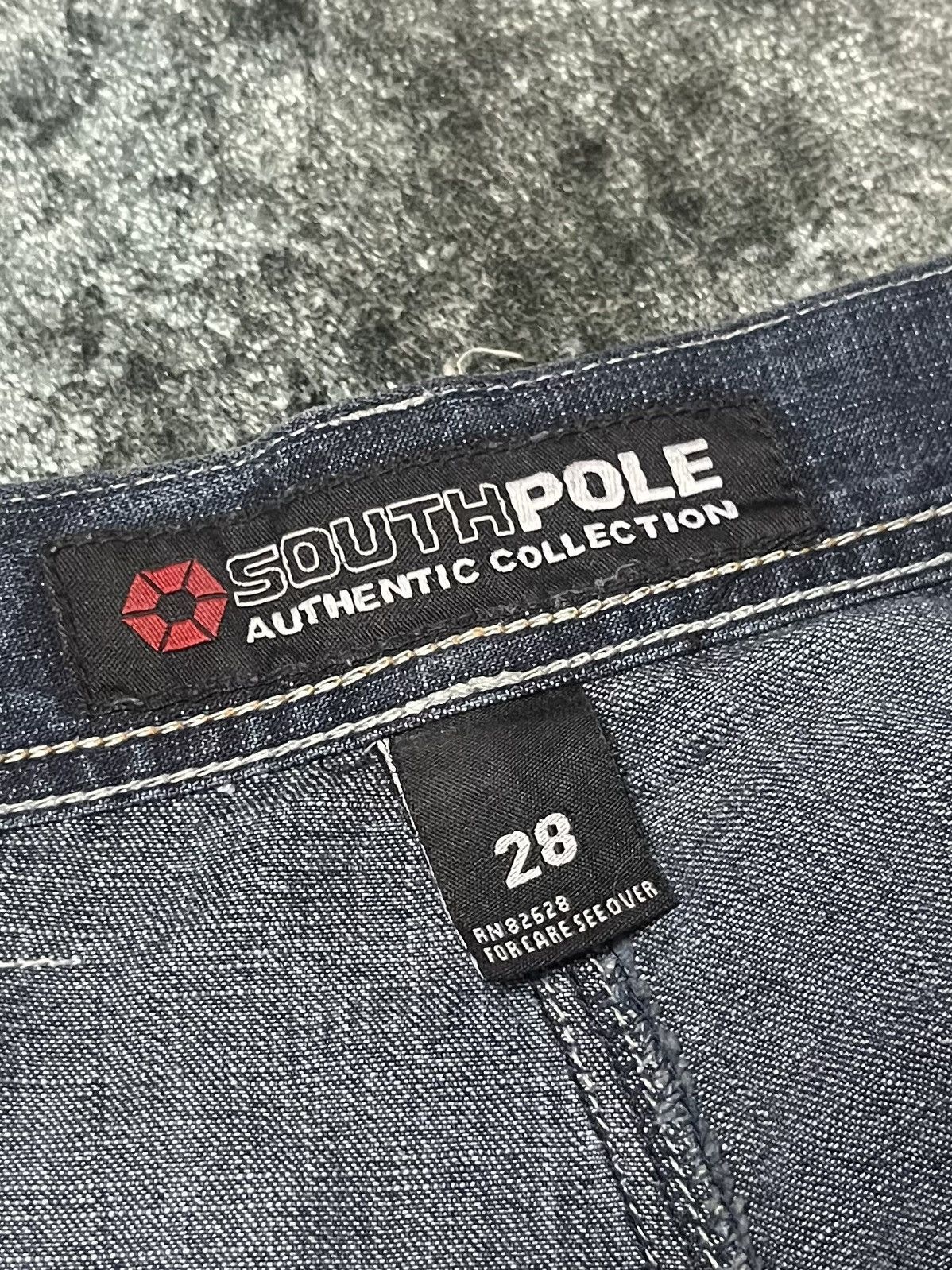 Southpole Southpole Vintage Baggy Denim Shorts – Blue – Size 28 Size 28" / US 6 / IT 42 - 8 Thumbnail
