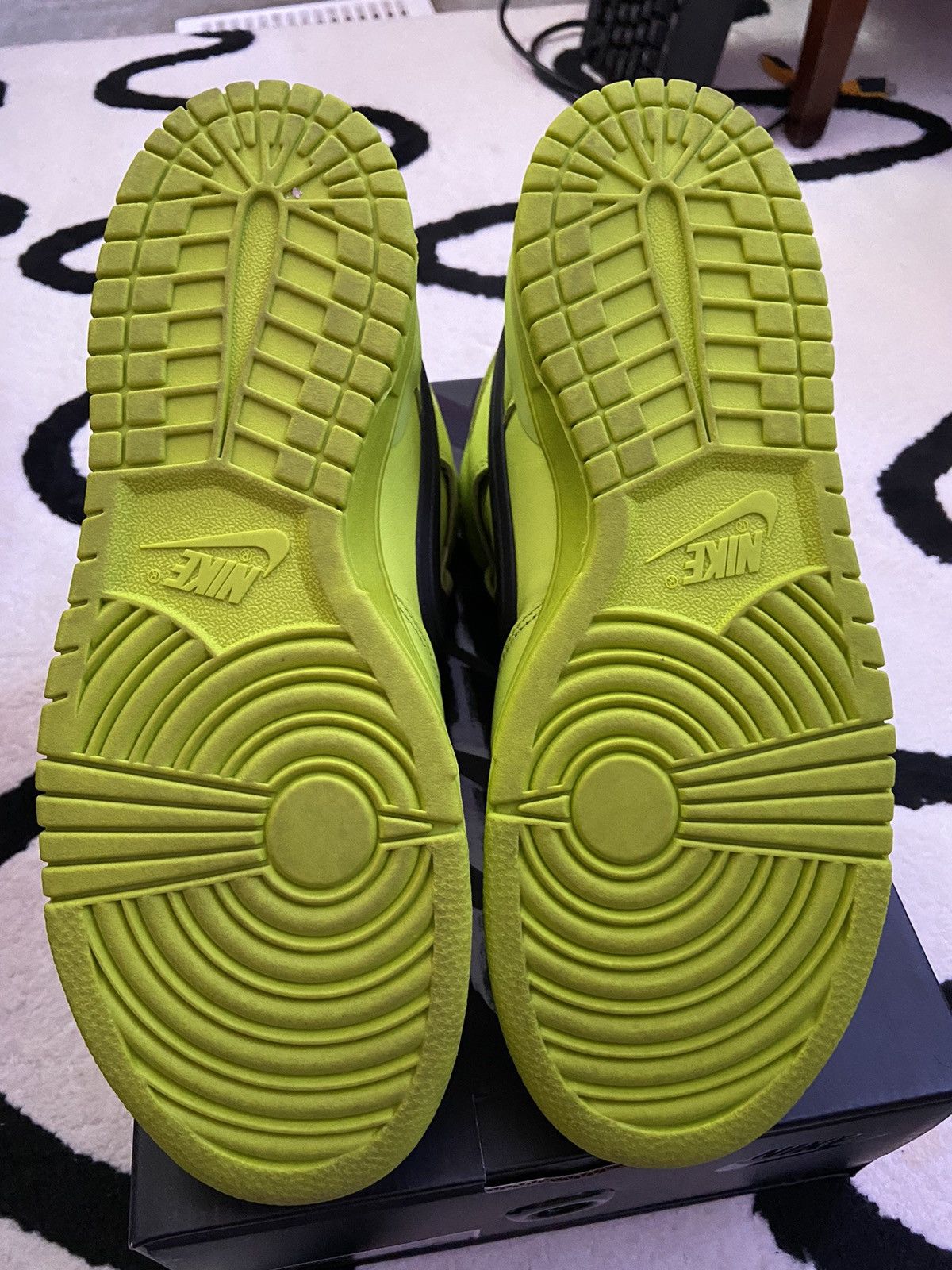 Ambush Design × Nike Ambush Nike Dunk High Flash Lime Size US 8 / EU 41 - 6 Thumbnail