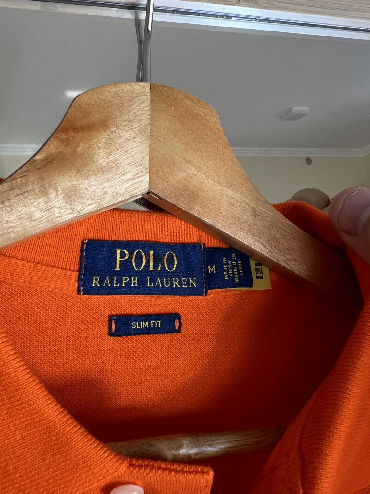 Polo Ralph Lauren 🔥 Ralph Lauren Classic Polo – Bright Orange Minimalist Y2K Size US M / EU 48-50 / 2 - 10 Thumbnail