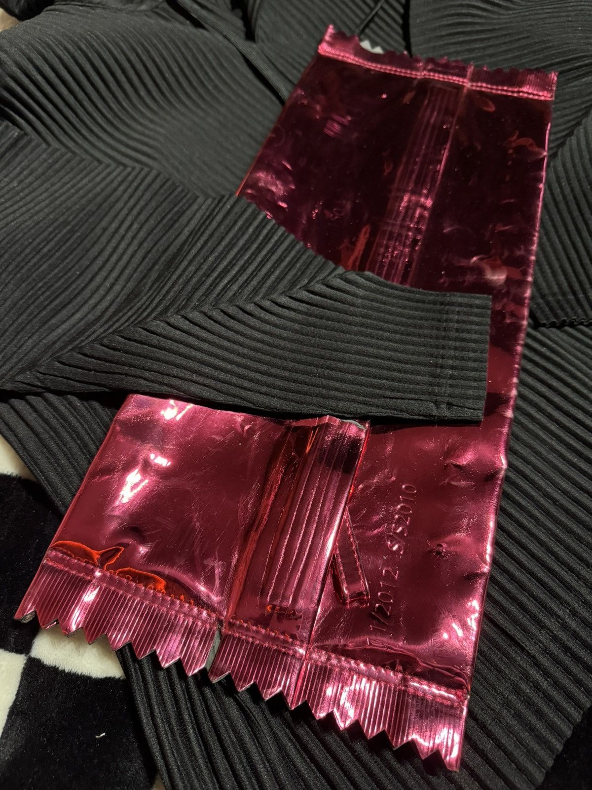 Maison Margiela SS10 GIANT CANDY CLUTCH RE EDITION WRAPPER PINK ...