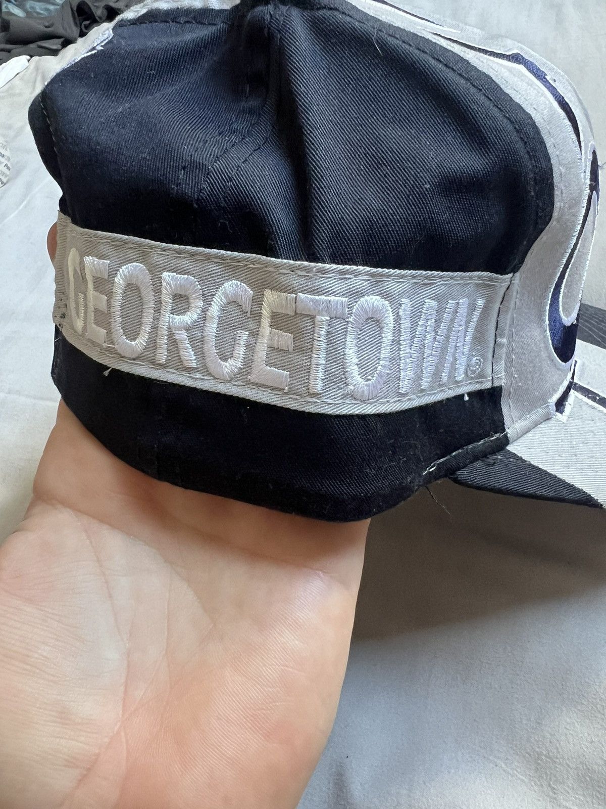 NBA × Starter × Vintage Georgetown Hoyas deadstock starter vintage hat Size ONE SIZE - 3 Thumbnail