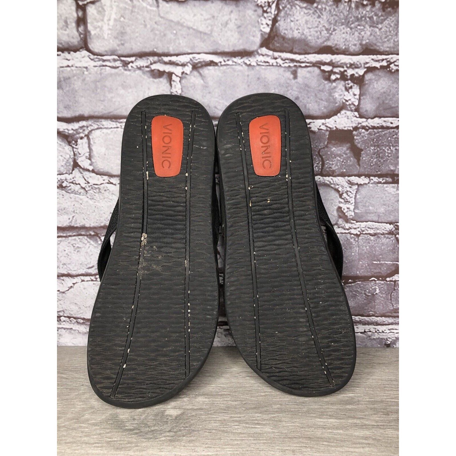 Other VIONIC Wave Black Toe Post Flip Flop Sandals Unisex Men Sz 8 Size US 8 / EU 41 - 8 Thumbnail