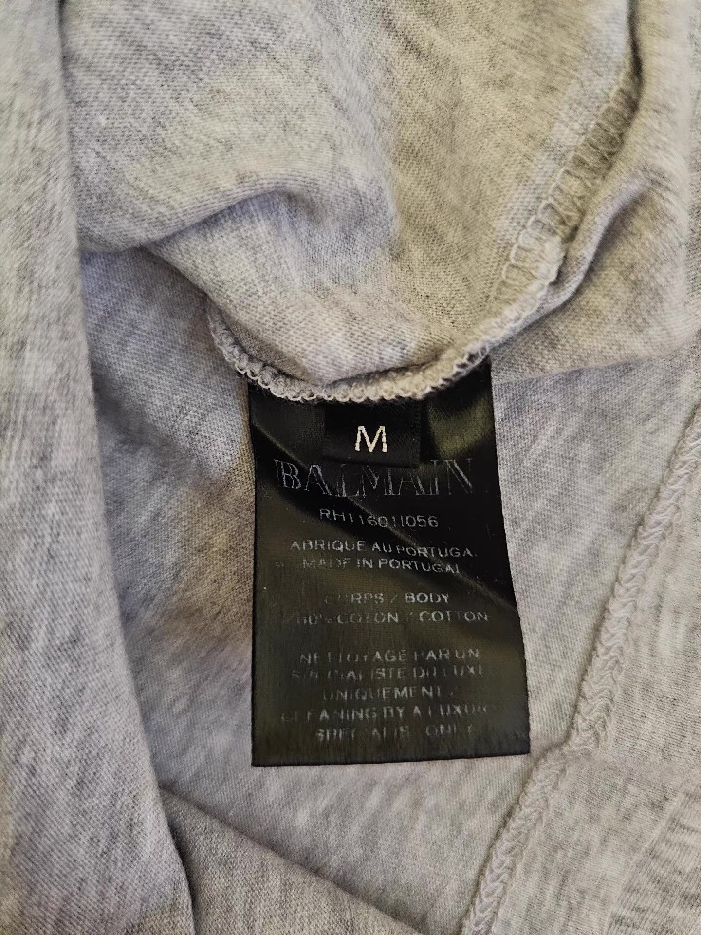 Balmain Balmain Men's Short Sleeve T-shirt Size US M / EU 48-50 / 2 - 5 Thumbnail