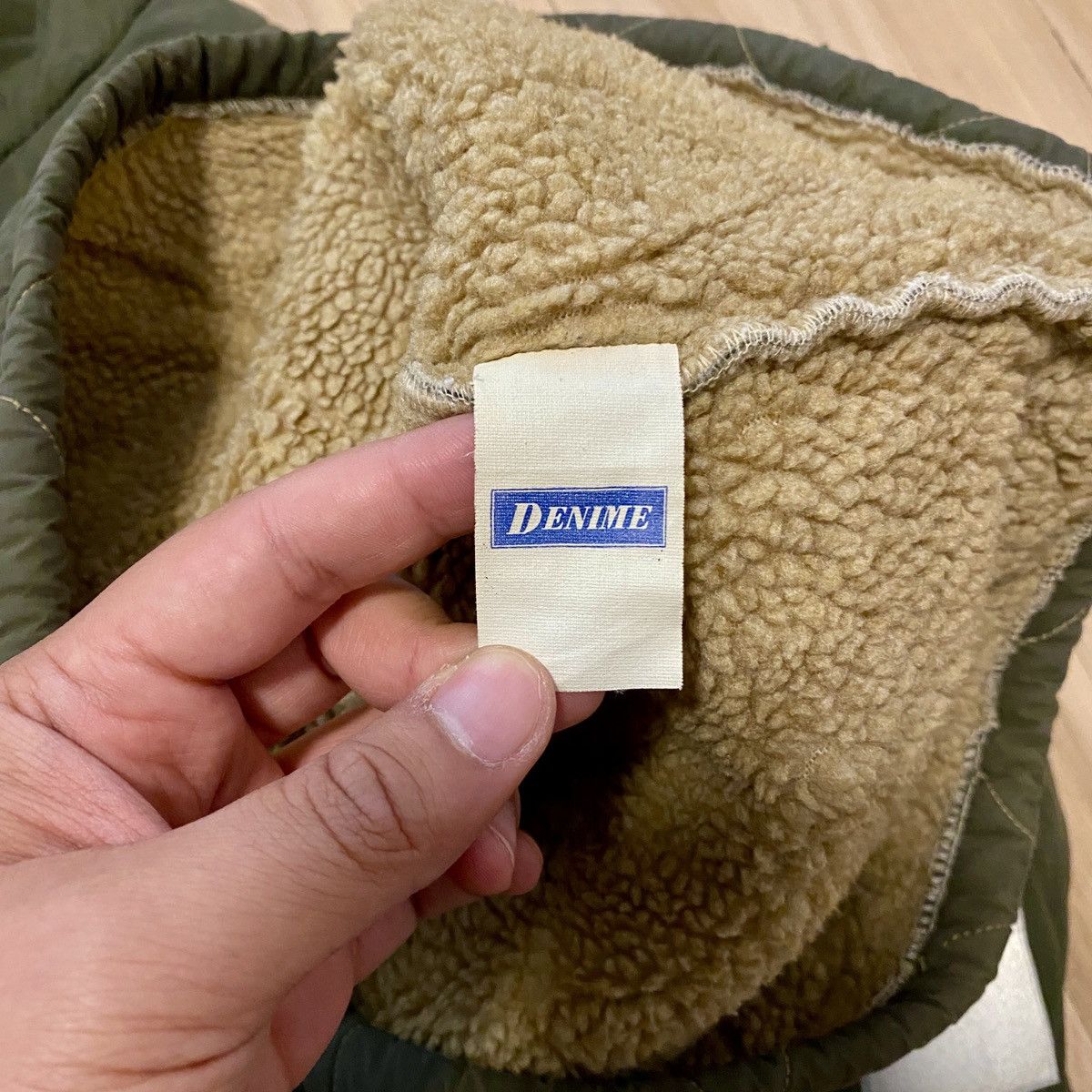 Japanese Brand Denime Japanese Smock French Army Reproduction Size US L / EU 52-54 / 3 - 4 Thumbnail