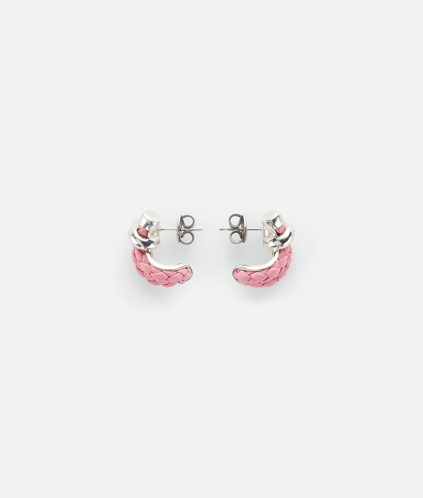 Bottega Veneta o1bcso1str0725 Size: OS / Knot Hoop Earrings in Ribbon Size ONE SIZE - 1 Thumbnail