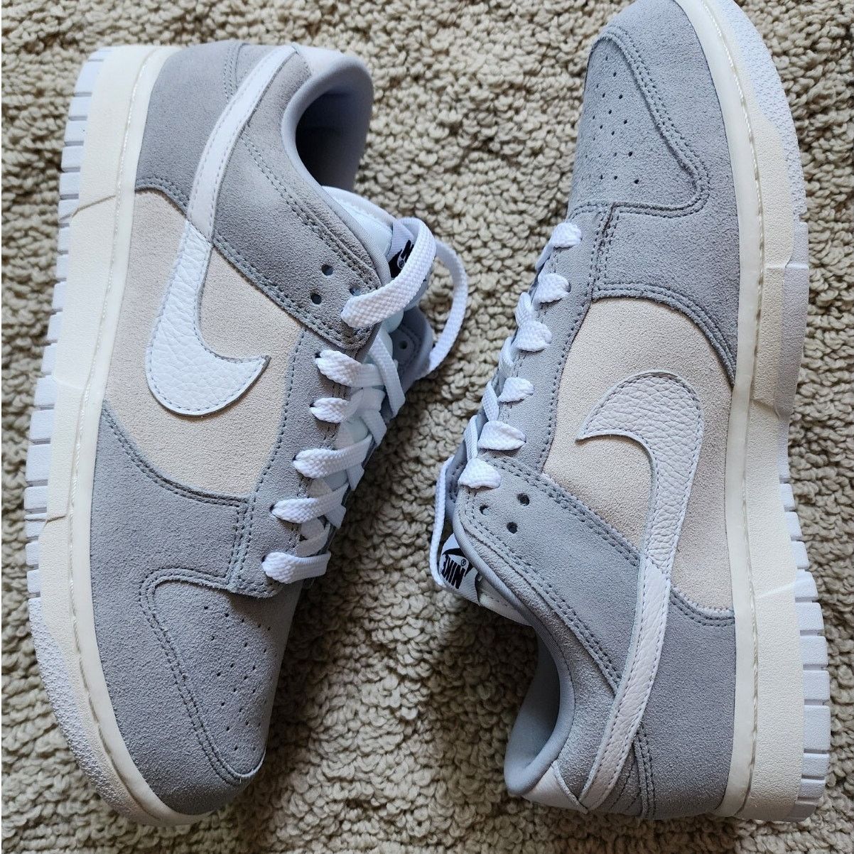 Nike Nike Dunk Low Grey Beige Brand New Sz 8.5 Size US 8.5 / EU 41-42 - 1 Thumbnail