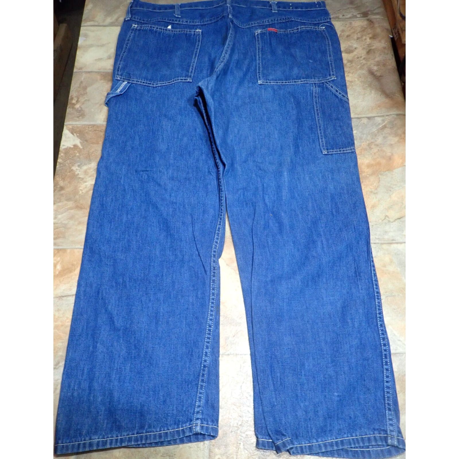 Vintage Vintage Big Smith Painters Pants 40x26 Blue Denim Carpenter Jean USA Union Made Size US 40 / EU 56 - 3 Thumbnail