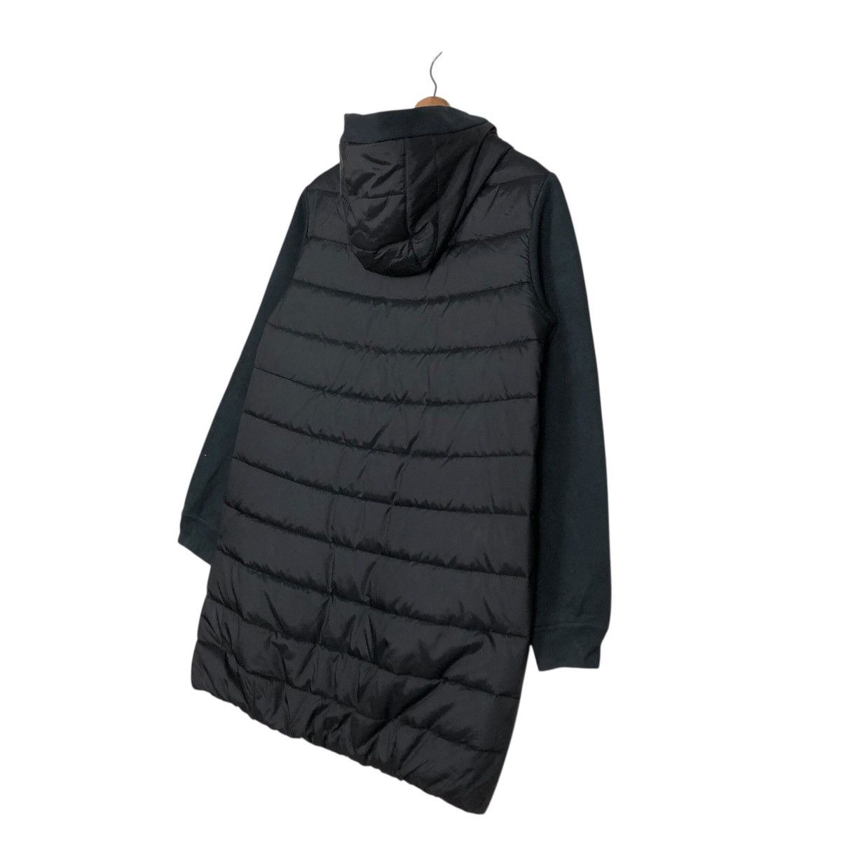 Nike 📌Rich Black Running Quilted Puffer Jacket Nike Hoodie Size US L / EU 52-54 / 3 - 11 Thumbnail