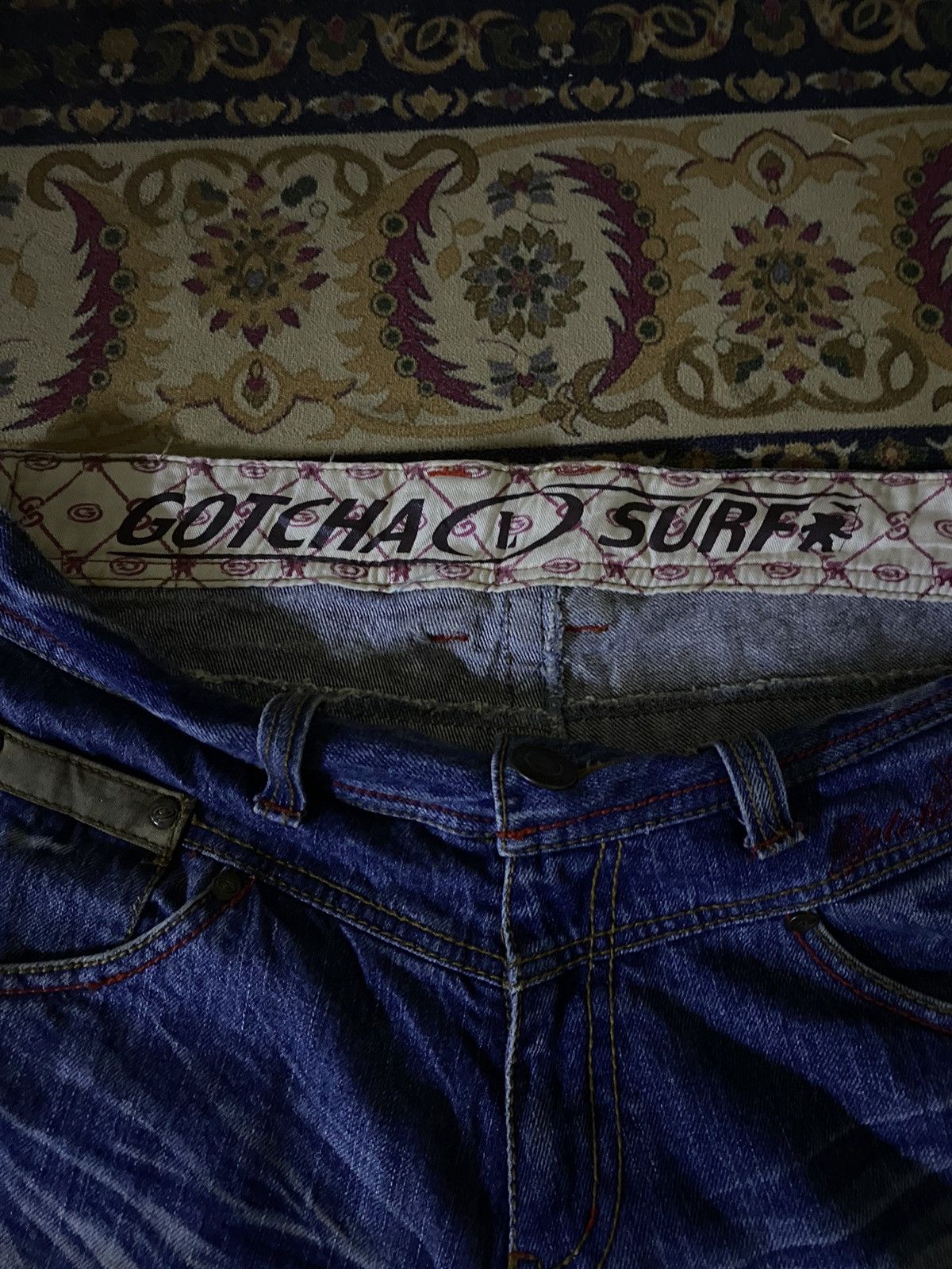 Designer × Gotcha × Japanese Brand 🔥RARE🔥Japanese Brand Gotcha Rare Design Style Denim Size US 32 / EU 48 - 13 Thumbnail