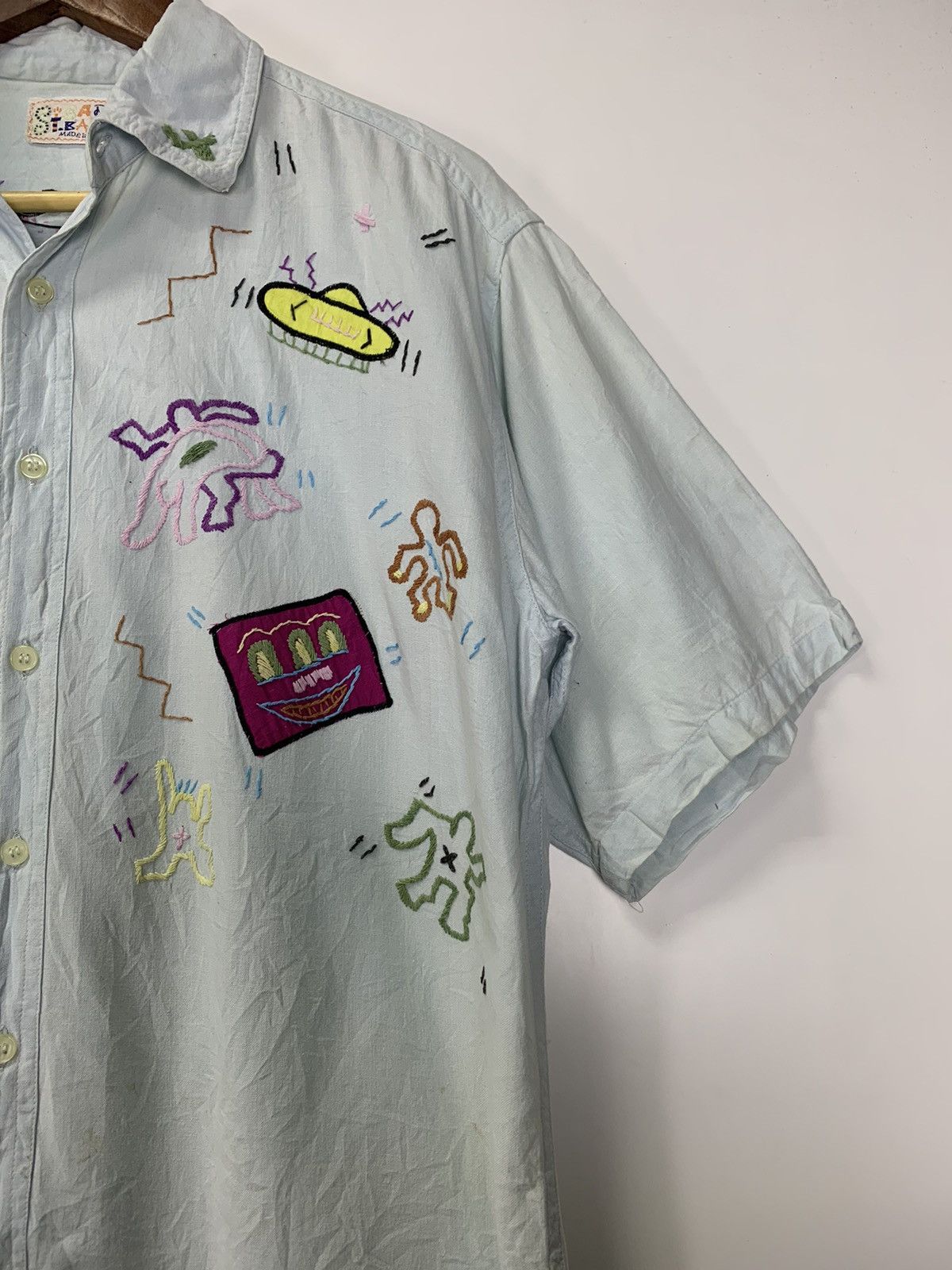 Japanese Brand × Vintage Vintage Button up Size US M / EU 48-50 / 2 - 5 Thumbnail