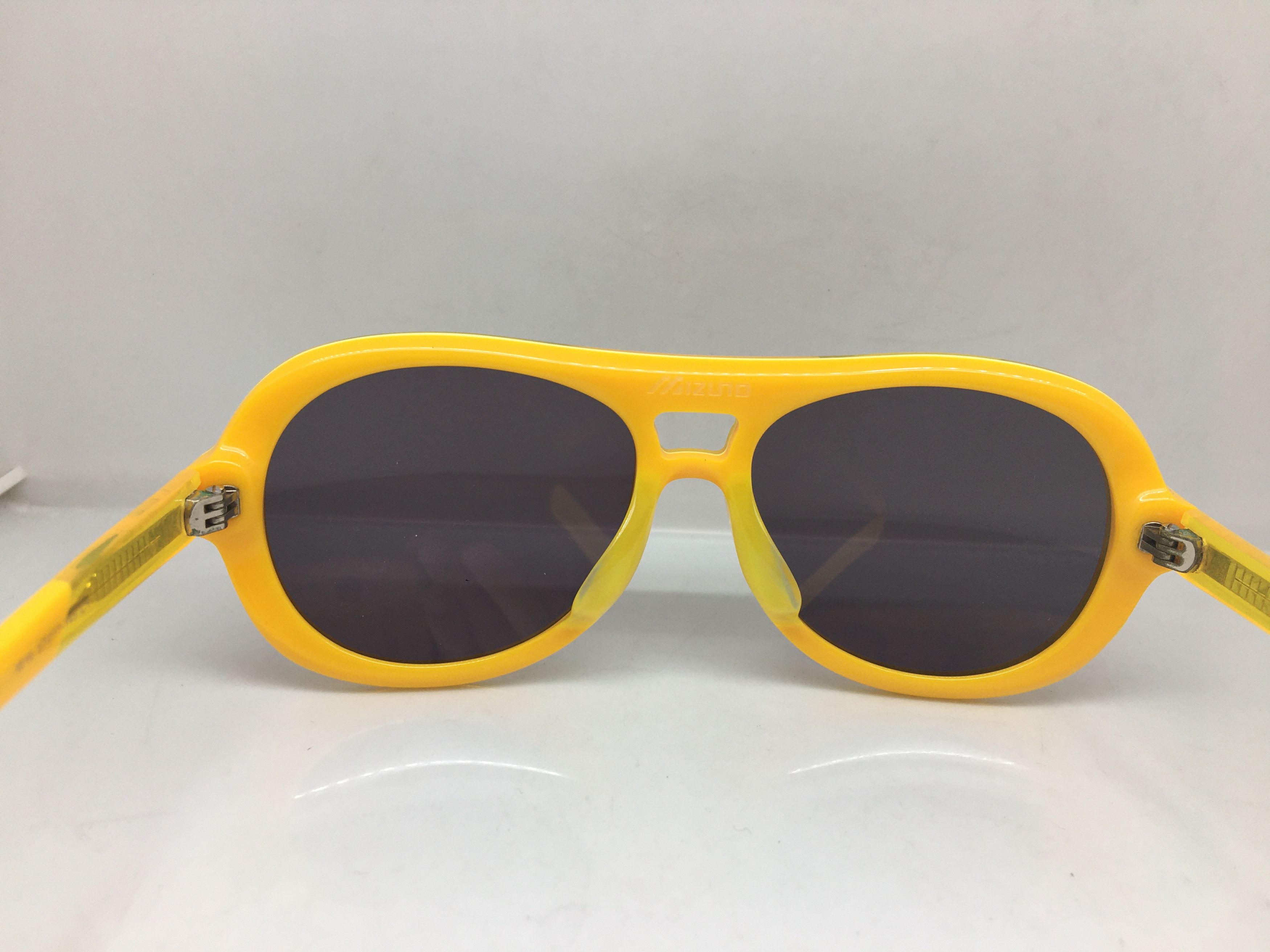 Other MIZUNO Yellow Aviator Sunglasses Frame Pilot Size ONE SIZE - 4 Thumbnail