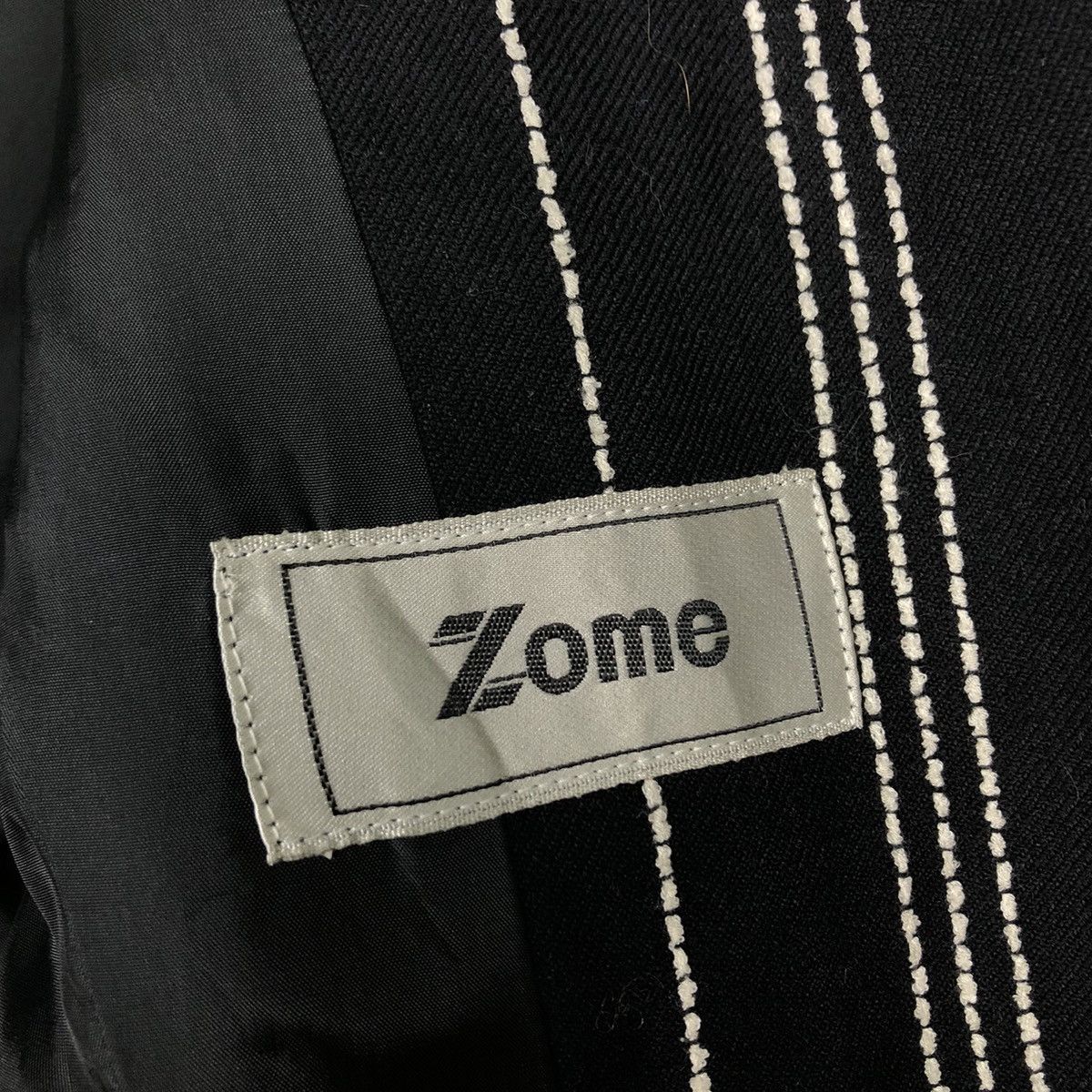 Issey Miyake 🔥Vintage Striped Coats Jacket Zome Issey Miyake Japan Size US M / EU 48-50 / 2 - 17 Thumbnail