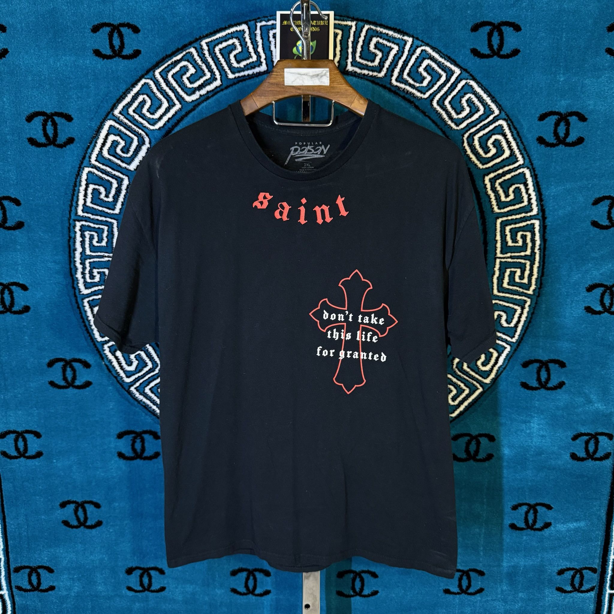 Other SAINT MICHAEL BLESSED LOGOS MOTIF T SHIRT Size US XXL / EU 58 / 5 - 1 Thumbnail