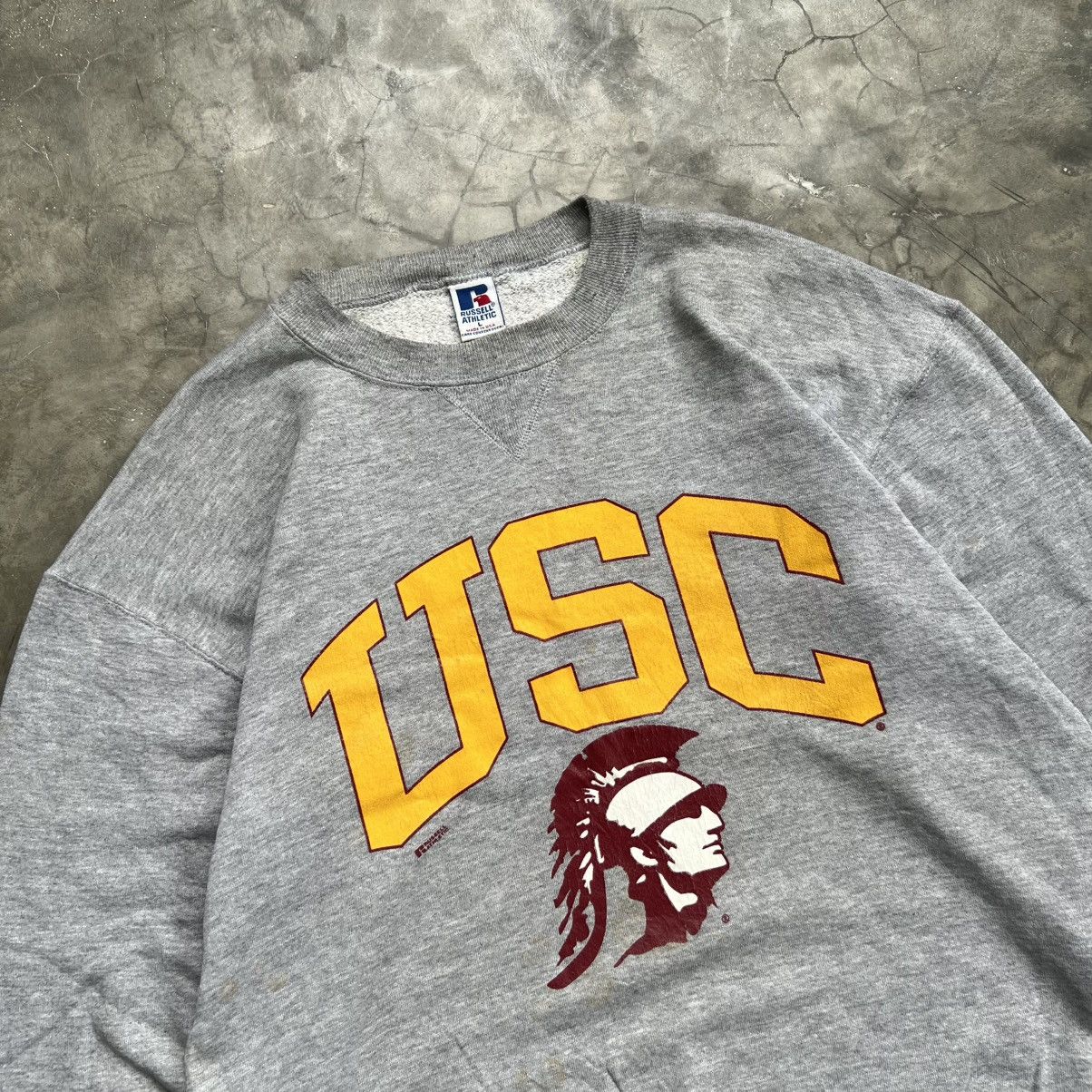 Russell Athletic Vintage 90s Russel USC Crewneck Size US L / EU 52-54 / 3 - 2 Thumbnail