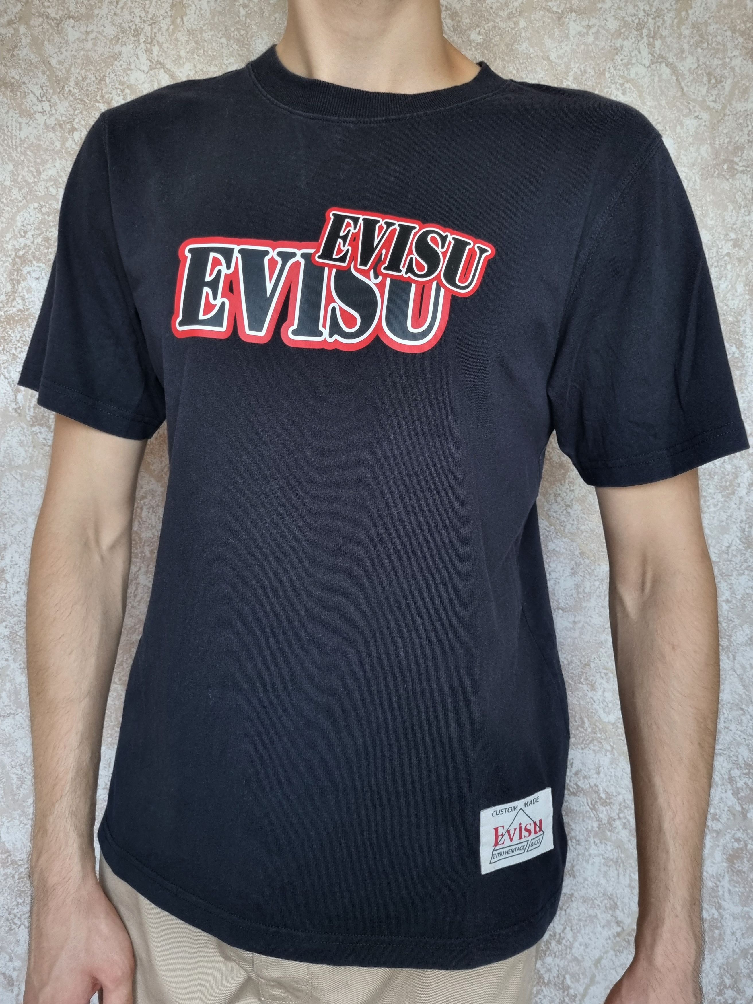 Evisu Evisu Big Logo Japan T-Shirt Size US M / EU 48-50 / 2 - 12 Thumbnail