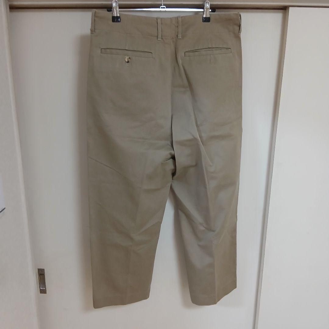 Auralee Chino Tapered Pants Size US 32 / EU 48 - 2 Thumbnail